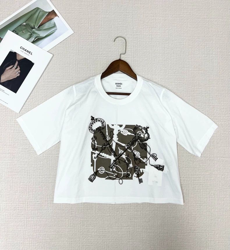 Hermes HERMES New Short Sleeve T-Shirt - dmc Size US XS / EU 42 / 0 - 1 Thumbnail