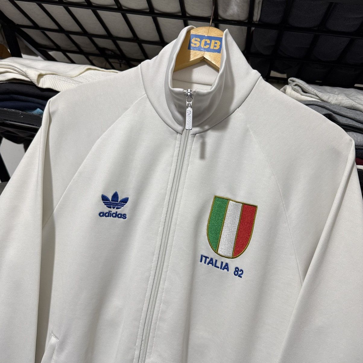Vintage Vintage y2k adidas italy world cup track top Size US S / EU 44-46 / 1 - 2 Thumbnail