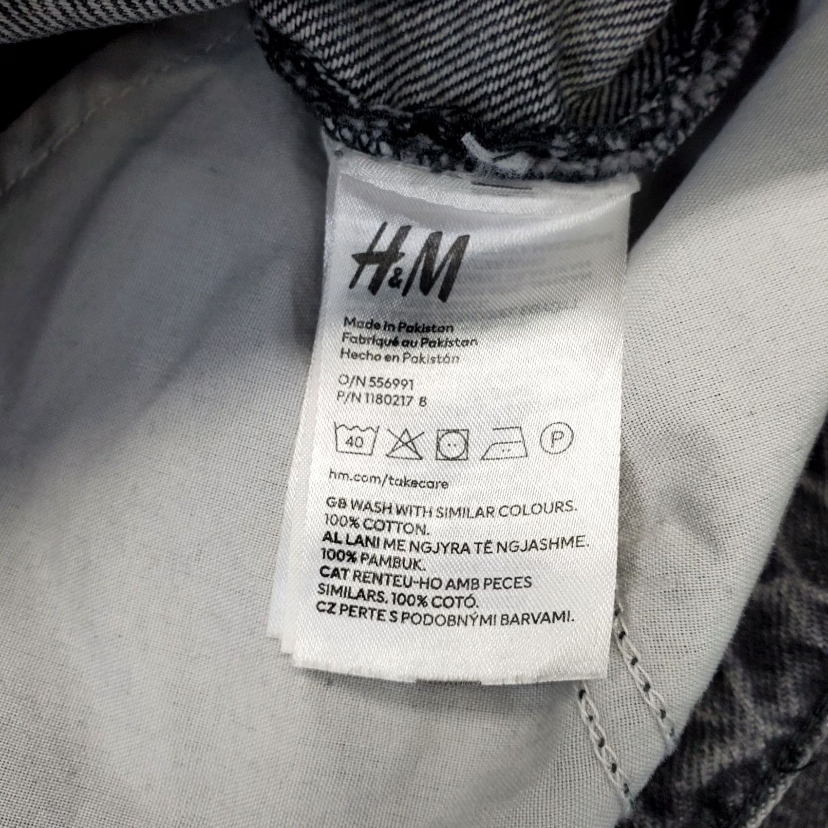 H&M H&M Womens 8 Gray Straight Jeans Denim Medium Wash Comfort 5-Pocket Regular Waist 31 Inseam 33.75" Vintage: No Size 30" / US 8 / IT 44 - 7 Thumbnail