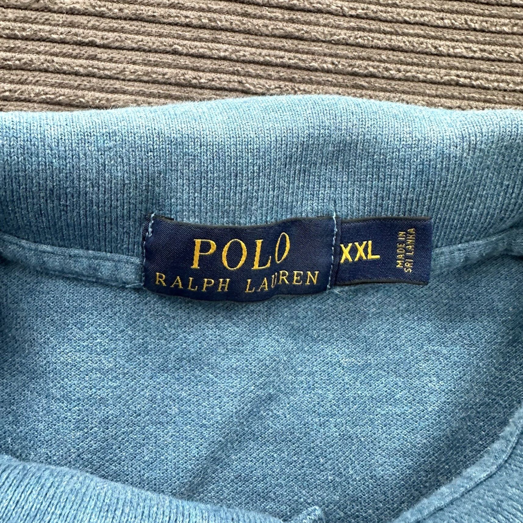 Ralph Lauren Polo Ralph Lauren Polo Shirt Men 2XL Blue Cotton Golf Preppy Casual Polo Shirt Mens Blue 2XL Size US XXL / EU 58 / 5 - 3 Thumbnail
