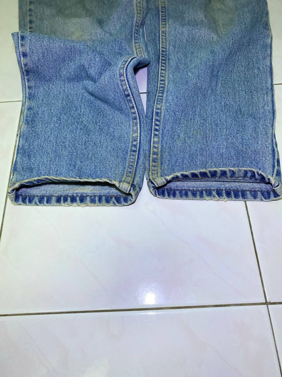Levi's vintage levis 550 lightwash denim nice design Size US 32 / EU 48 - 9 Thumbnail