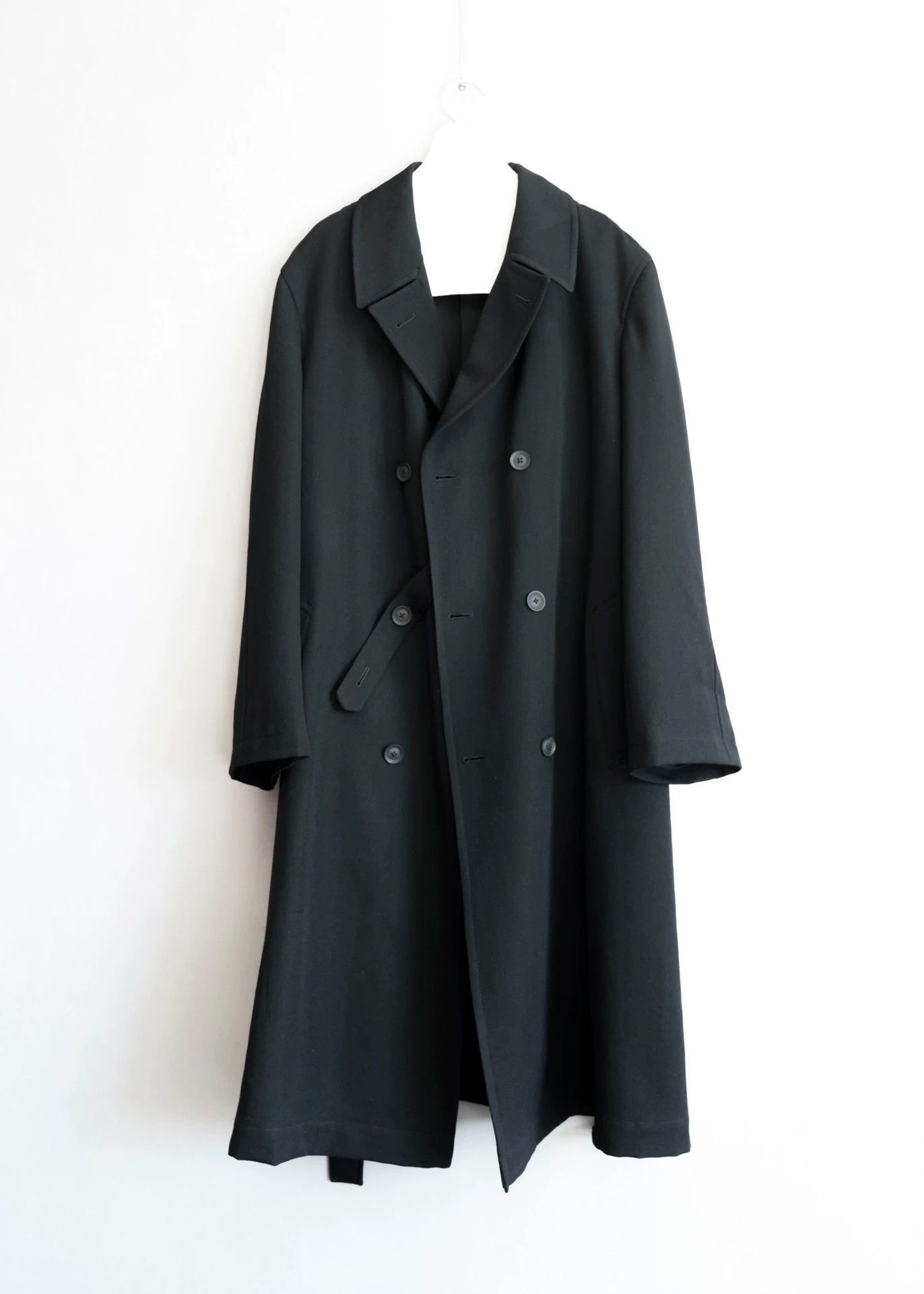 Yohji Yamamoto Yohji Yamamoto 20AW Reg DB Military Gabardine Coat Size 3 Size US L / EU 52-54 / 3 - 6 Thumbnail