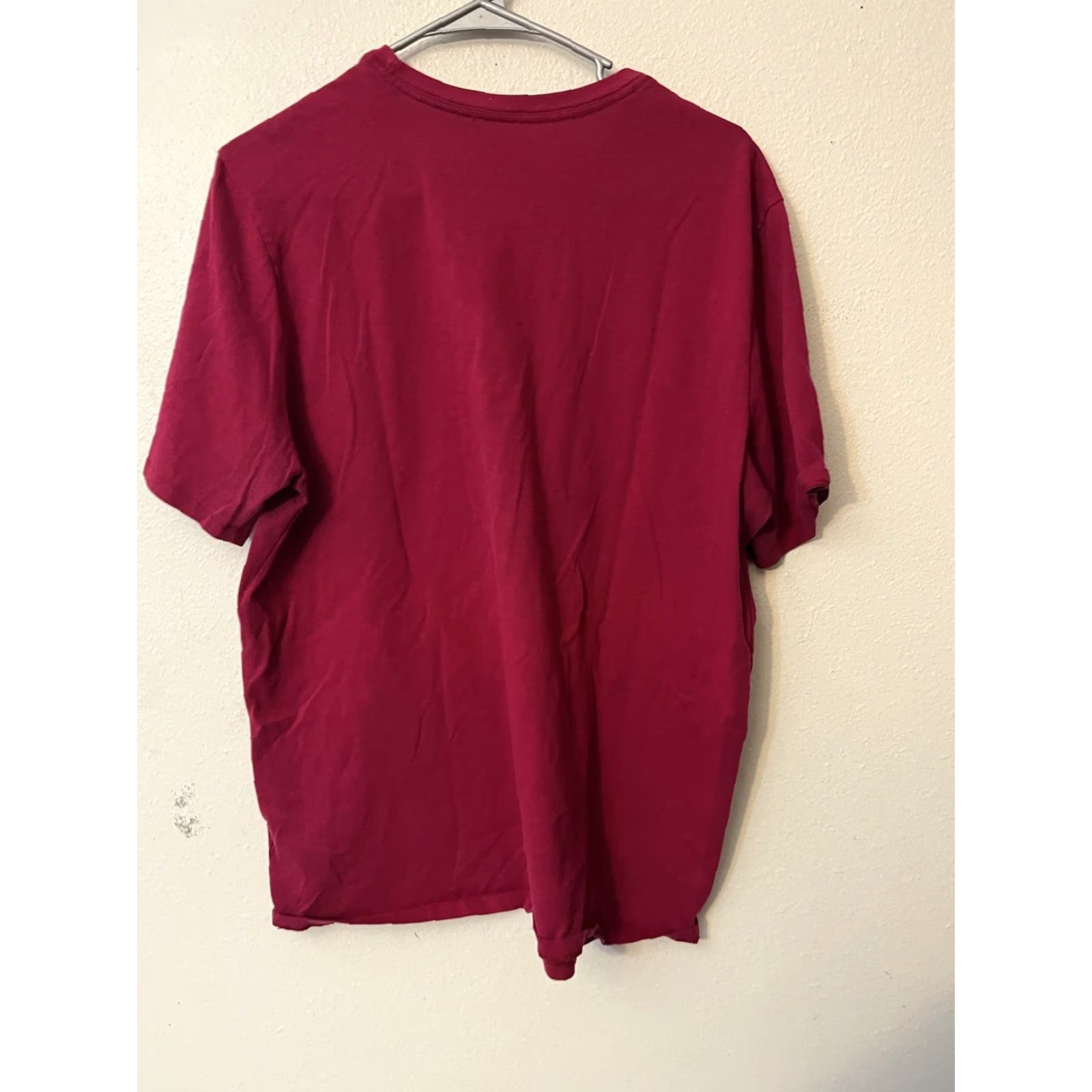 Nike Nike Dri-Fit Tee Athletic Cut T-shirt Mens XL Red Logo Sport Nike Elite Baseball Basketball Gym Shirt Size US XL / EU 56 / 4 - 2 Thumbnail