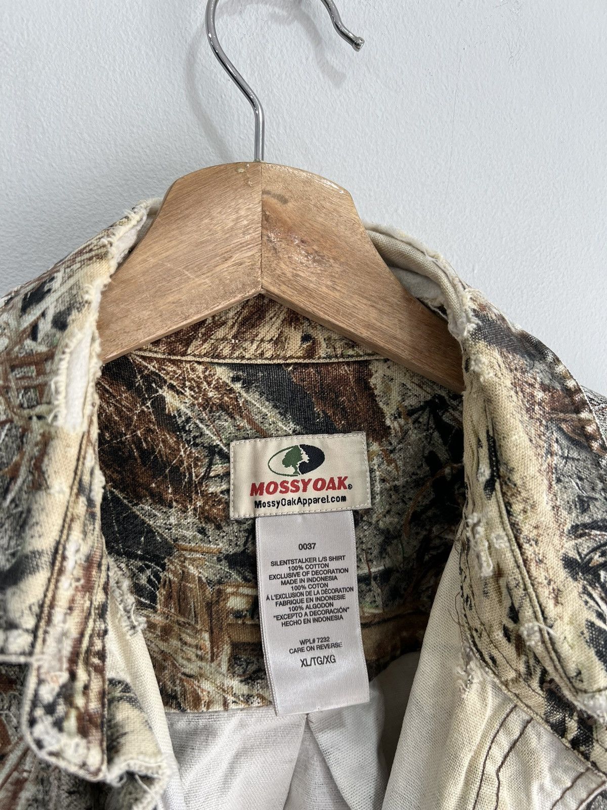 Vintage Vintage Real Tree Camo Button Up shirt mossy oak Size US XL / EU 56 / 4 - 3 Thumbnail