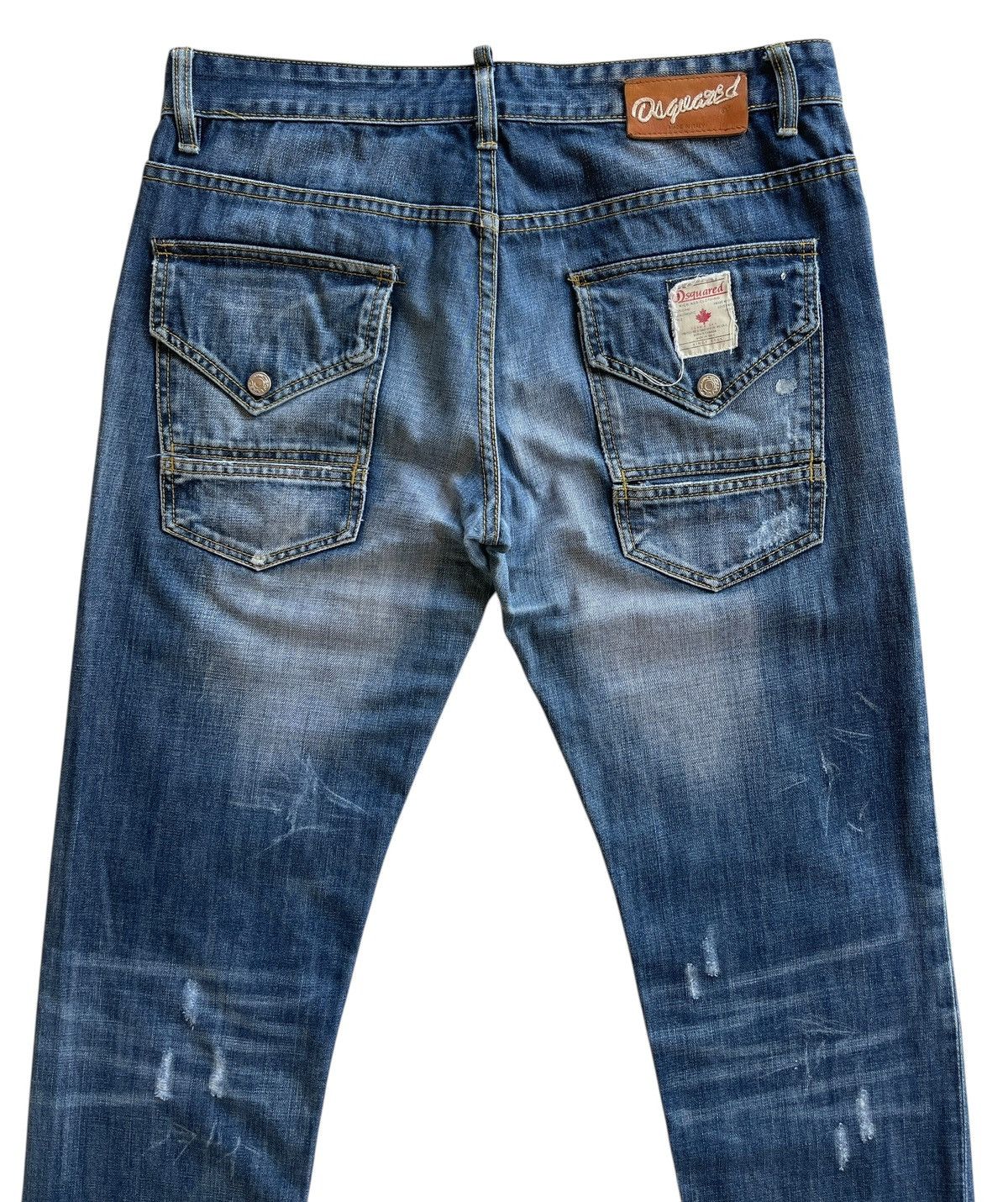 Dsquared2 Dsquared2 Distressed Denim Size US 34 / EU 50 - 4 Thumbnail