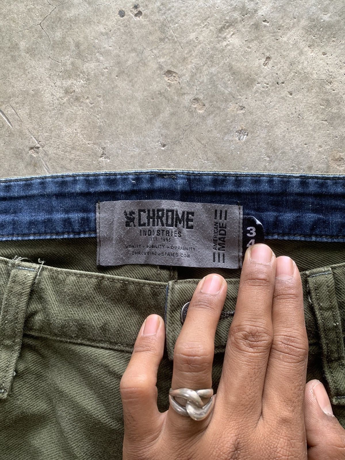Chrome Industries Chrome Industries Sweat Saves Blood Jeans Size US 36 / EU 52 - 6 Thumbnail