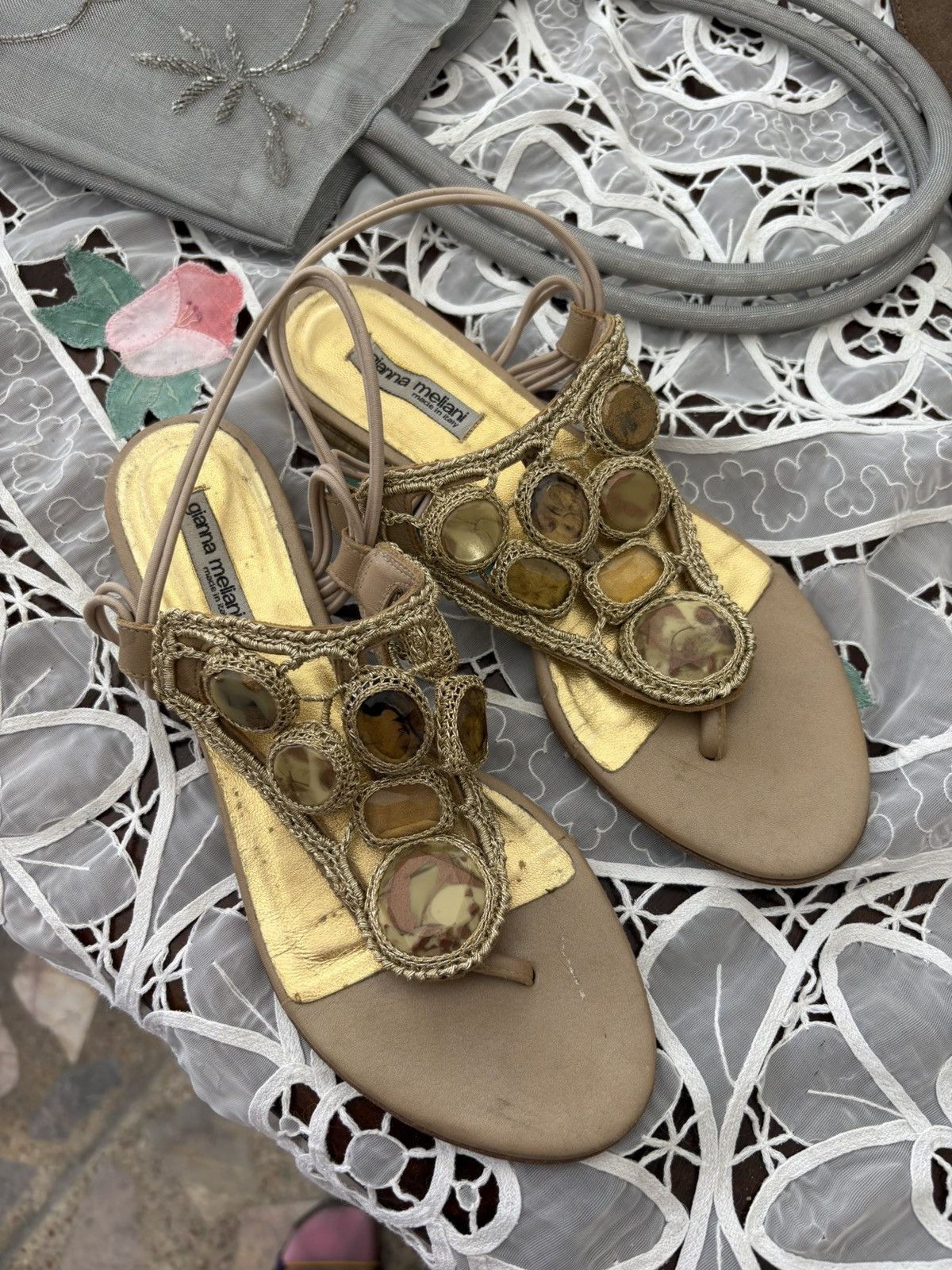 Vintage Gianna Meliani sandals Size US 6 / IT 36 - 9 Thumbnail