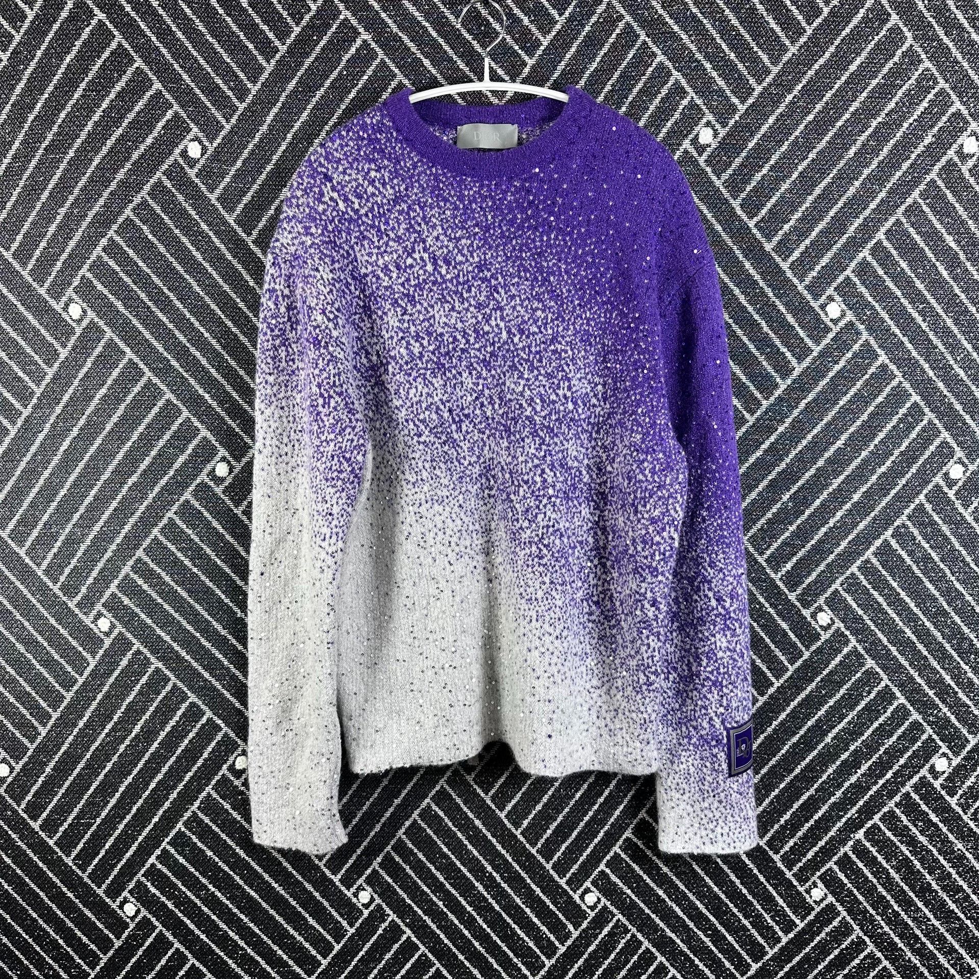 Dior Dior Gradient Sequin Sweater Size XS / US 0-2 / IT 36-38 - 1 Thumbnail