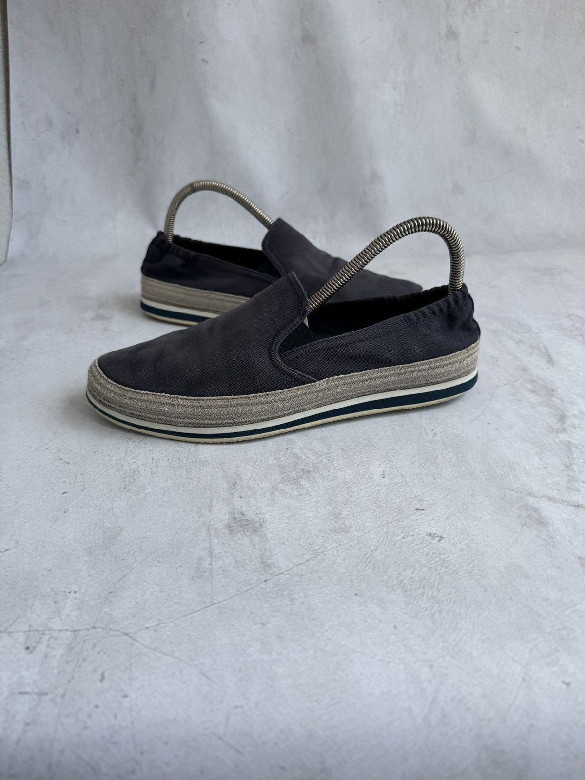 Prada Prada Loafers Blue Casual Shoes Men Size US 7.5 / EU 40-41 - 2 Thumbnail