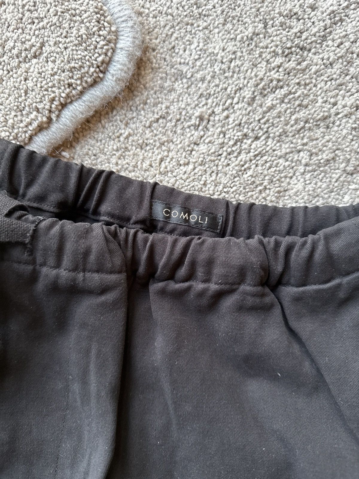 Comoli Twill Drawstring trousers Size US 34 / EU 50 - 2 Thumbnail