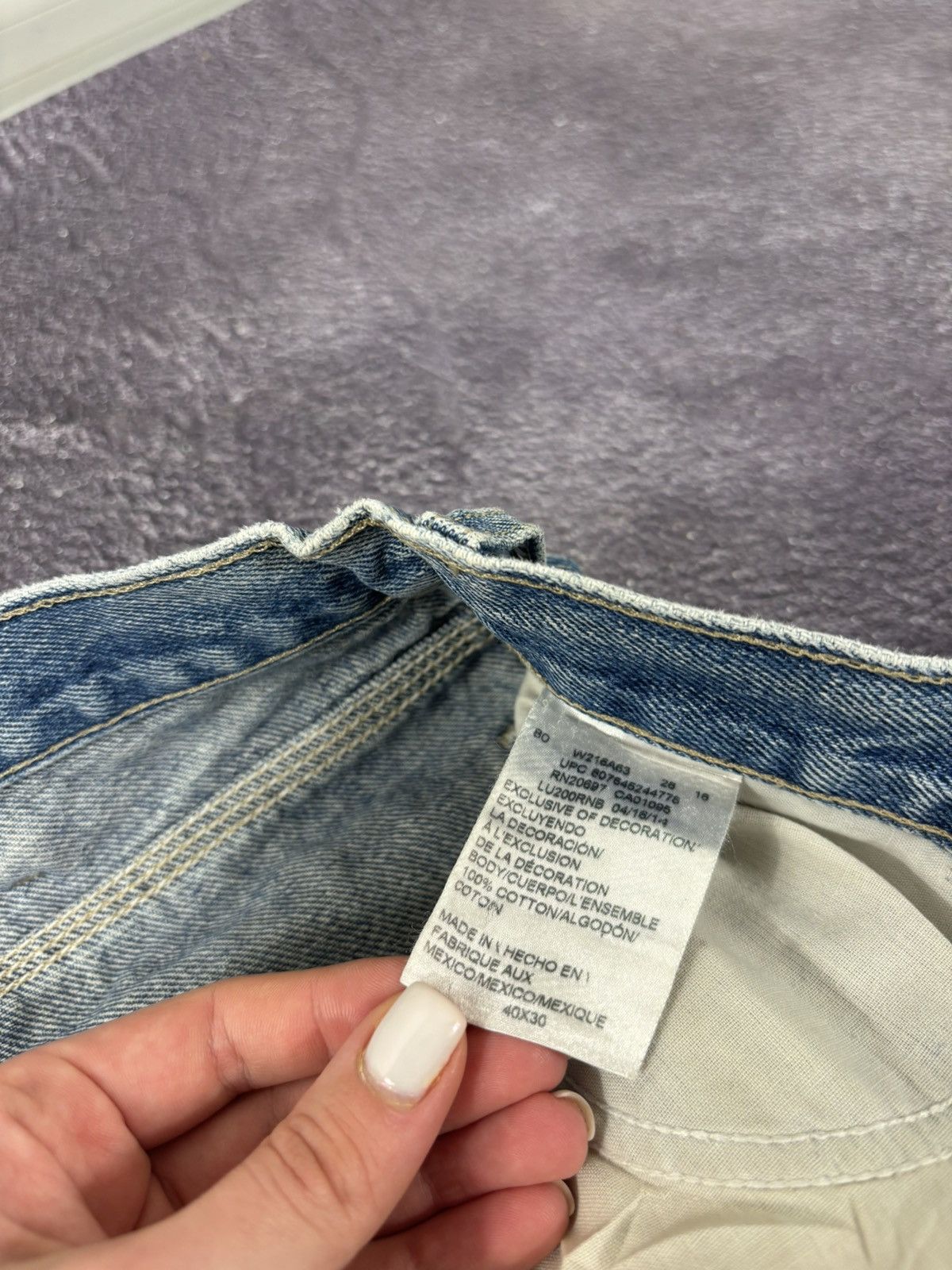 Dickies Vintage Dickies Distressed Denim Blue Hype Baggy Jeans Size US 40 / EU 56 - 14 Thumbnail