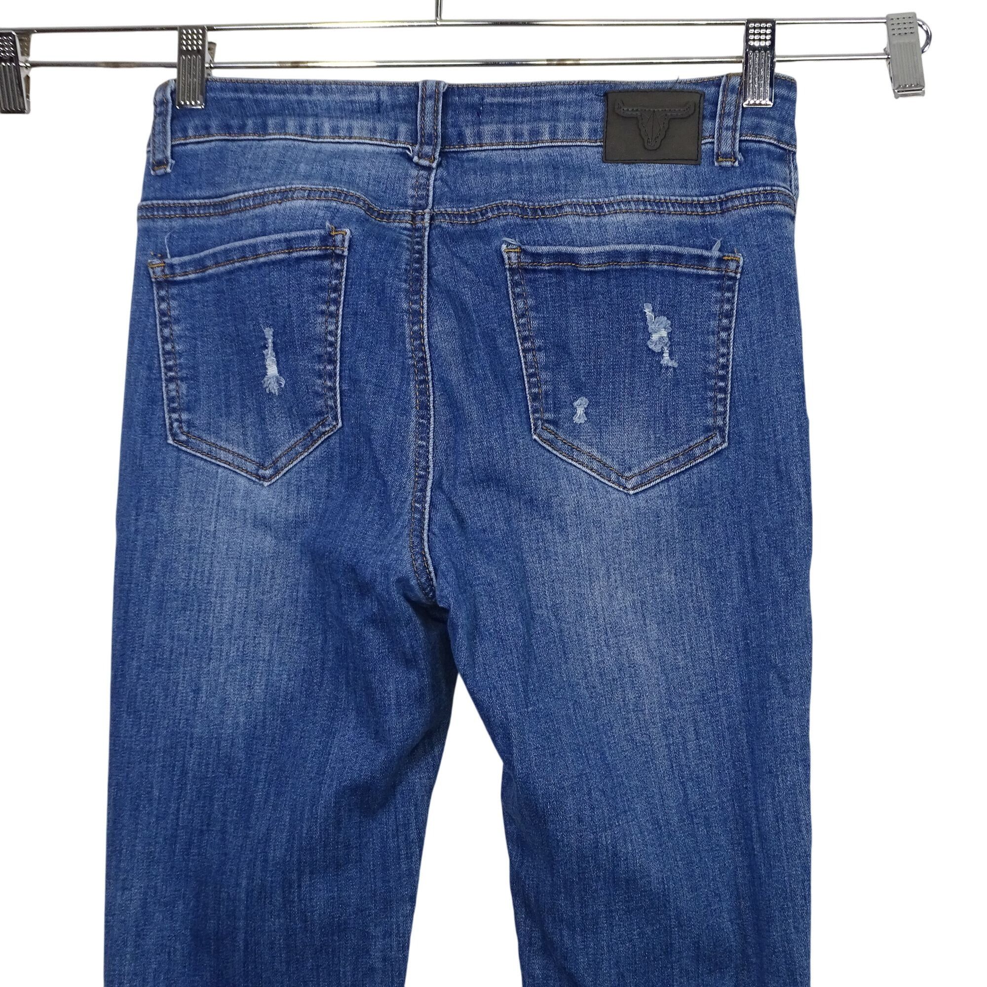 Other L&B Lucky Blessed Mid Rise Flare Jeans Size 4 Distressed Size 27" / US 4 / IT 40 - 5 Thumbnail