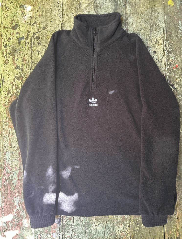 Adidas Adidas Quarter Zip Black Size US S / EU 44-46 / 1 - 1 Thumbnail