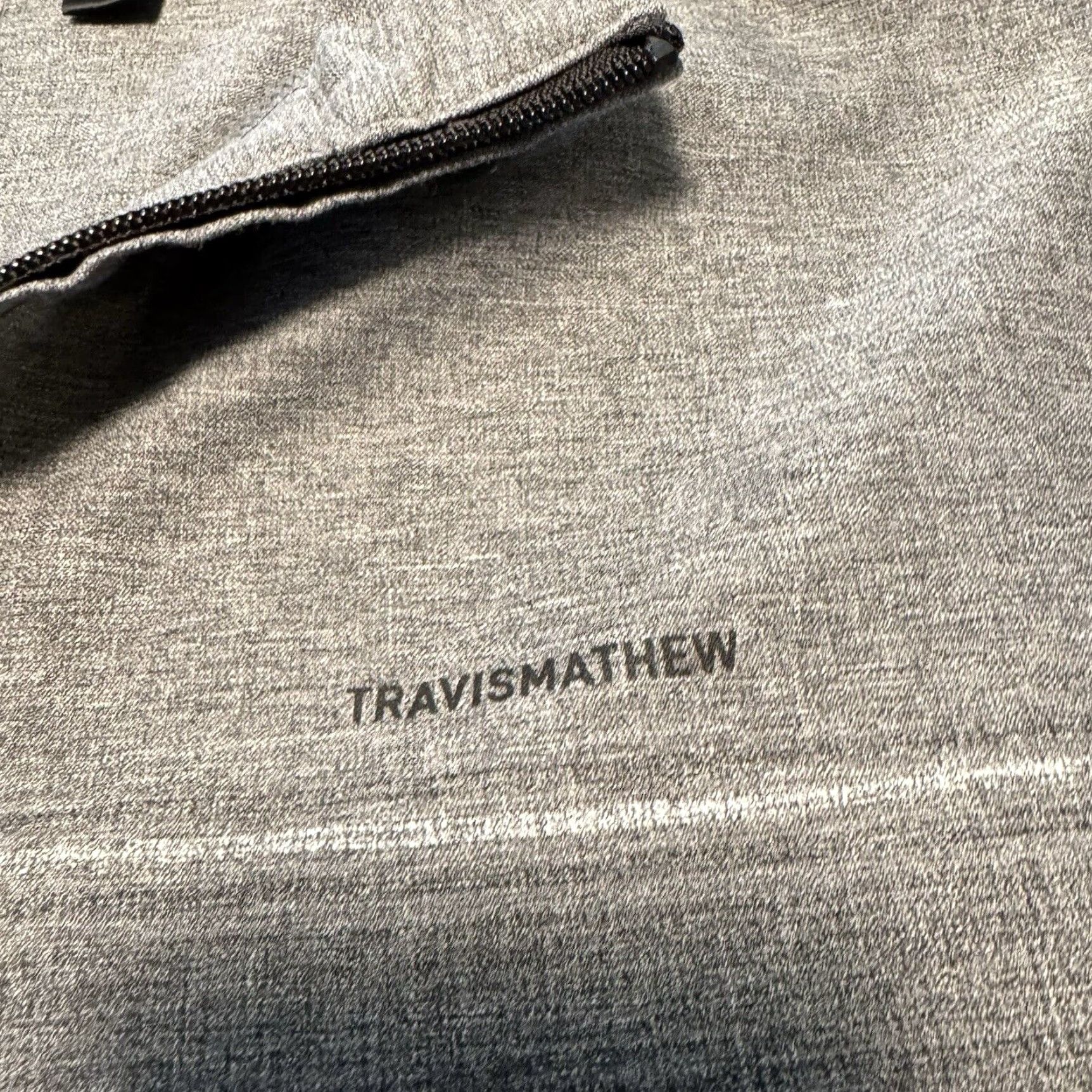 TravisMathew Travis Mathew Sweatshirt Mens XXL Black 1/4 Zip Performance Golf Logo Stretch Shirt Long Sleeve Casual Pullover Men Mens Size US XXL / EU 58 / 5 - 3 Thumbnail