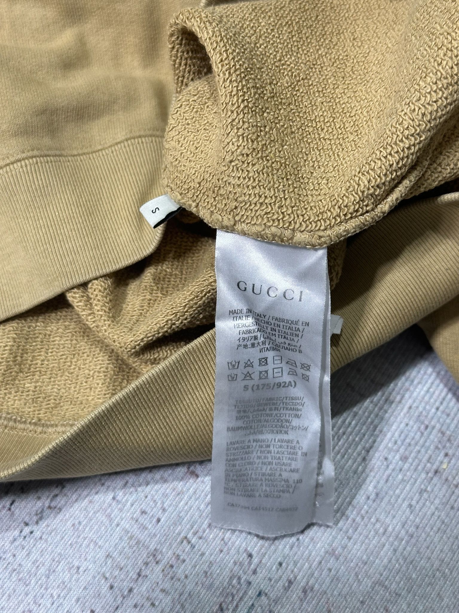 Gucci Gucci Sweatshirt Half Zip Belt Popover Logo Sleeve Hoodie Size US S / EU 44-46 / 1 - 12 Thumbnail