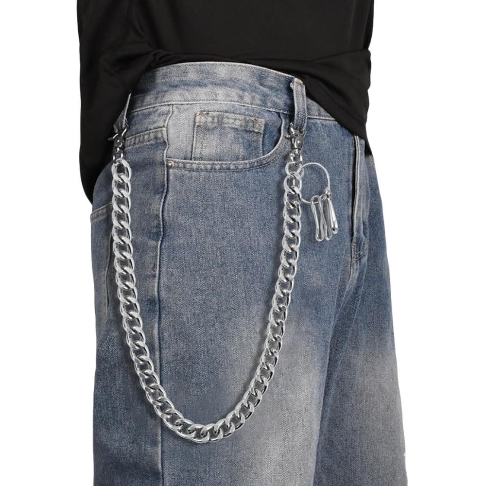 Jewelry Harajuku Style Street Hip-Hop Waist Wallet Chain,l Size ONE SIZE - 1 Thumbnail
