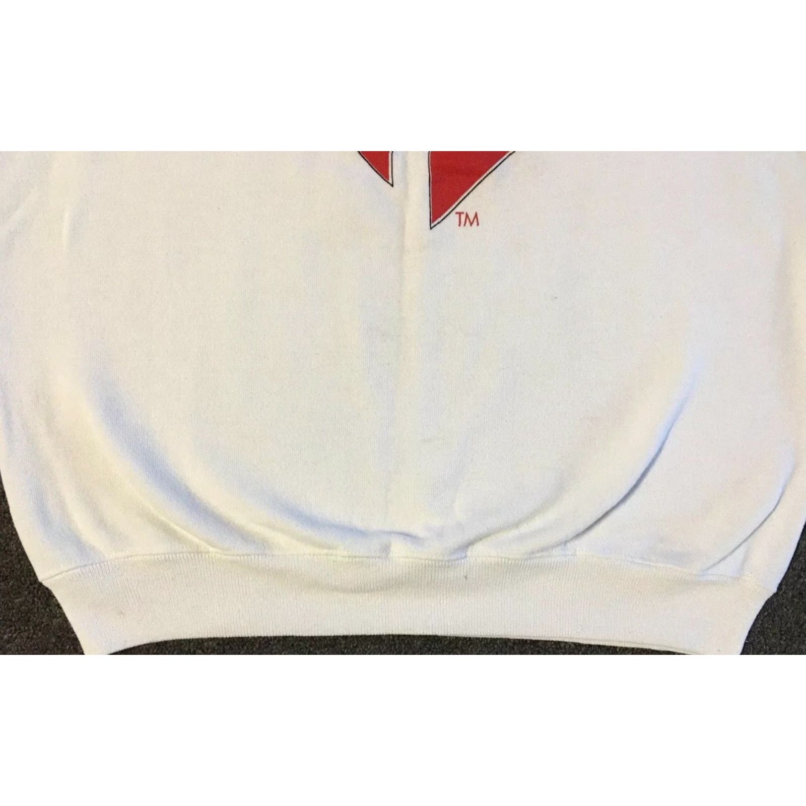 Vintage Vtg 80s Rockford Fosgate Car Speaker Ski Team Faded Sweatshirt Hoodie Men S White USA Grunge 90s Skiing Sunglasses? Size US S / EU 44-46 / 1 - 6 Thumbnail