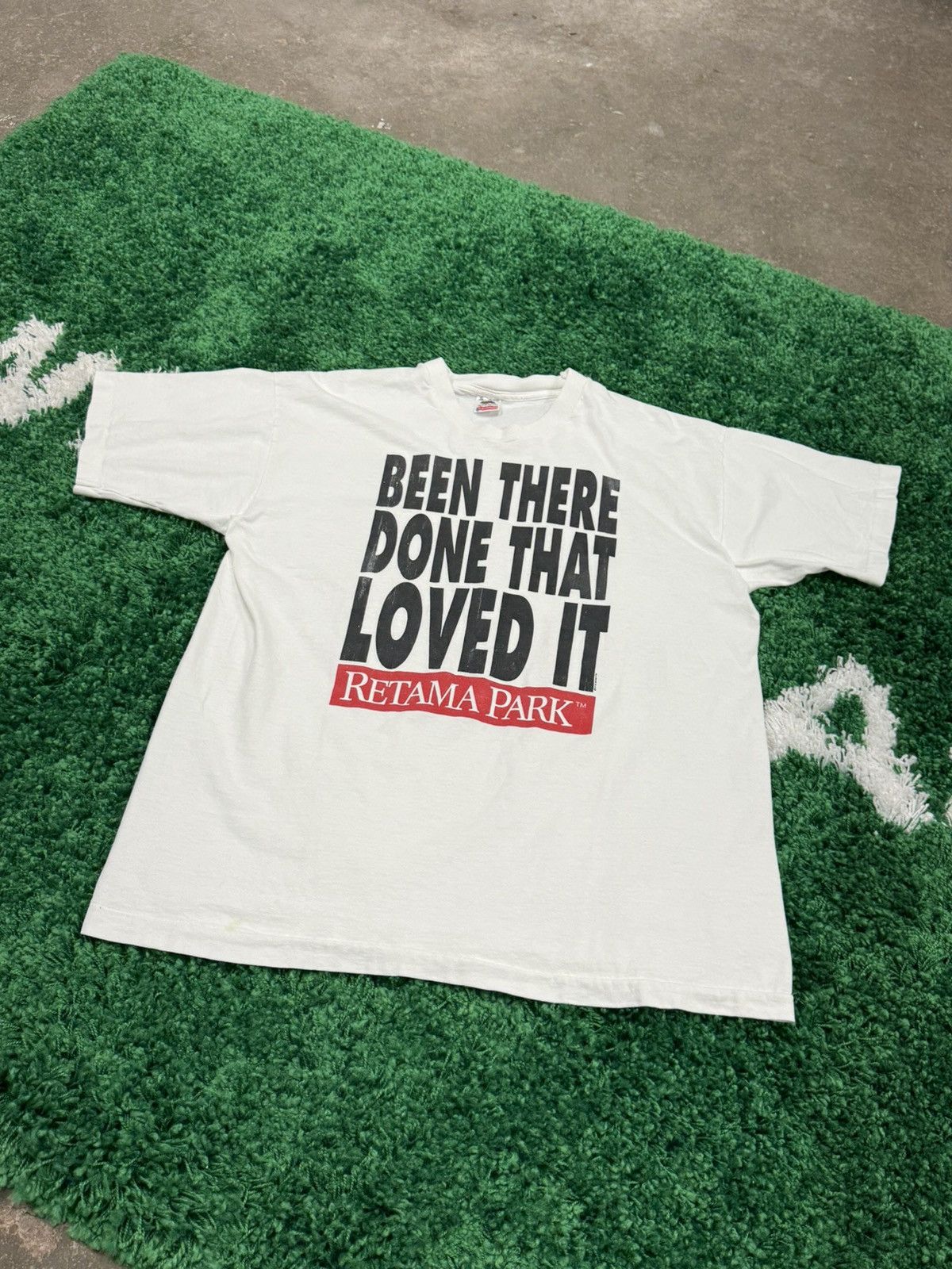 Fruit Of The Loom × Vintage BEEN THERE DONE THAT LOVED IT Retama Park Vintage Tee XL Size US XL / EU 56 / 4 - 2 Thumbnail