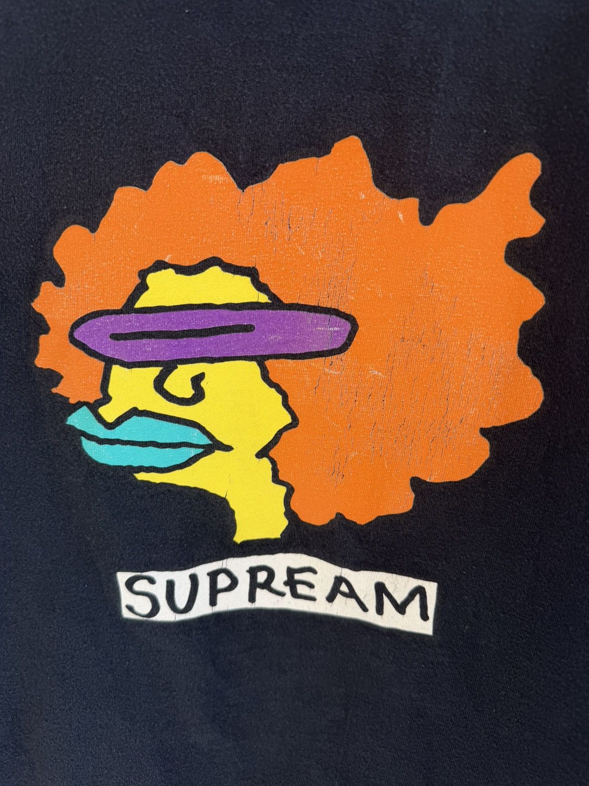 Supreme Supreme Gonz Tee - Navy Blue Size US M / EU 48-50 / 2 - 3 Thumbnail