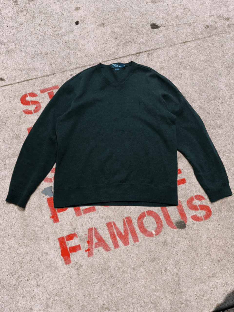 Polo Ralph Lauren Vintage Polo Ralph Lauren Sweater Cotton Knitted Size US M / EU 48-50 / 2 - 1 Thumbnail