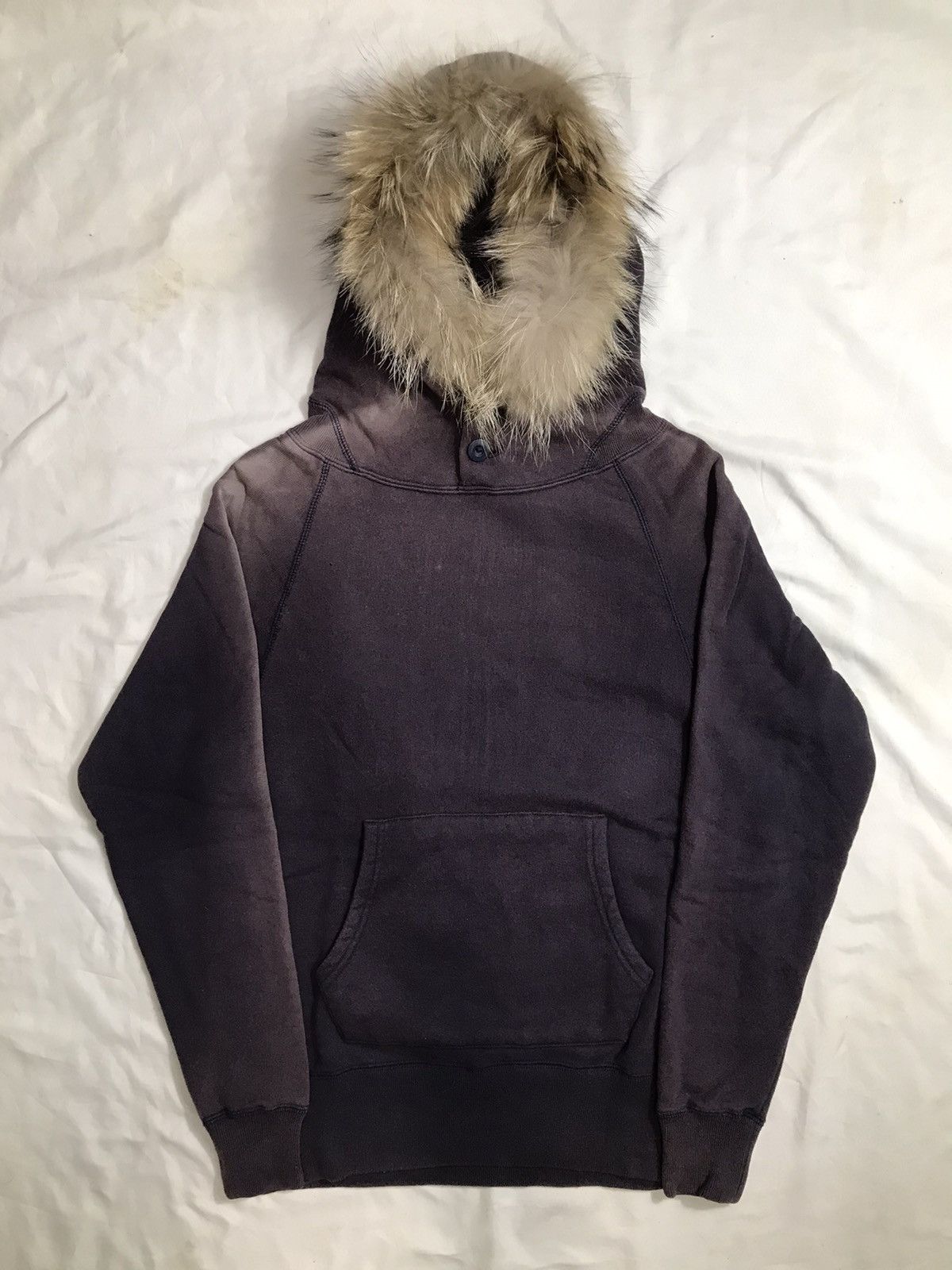 If Six Was Nine Japanese Brand Le Grande Bleu L.G.B. Urban Reserch faux fur hoodie ifsixwasnine lgb style Grailed