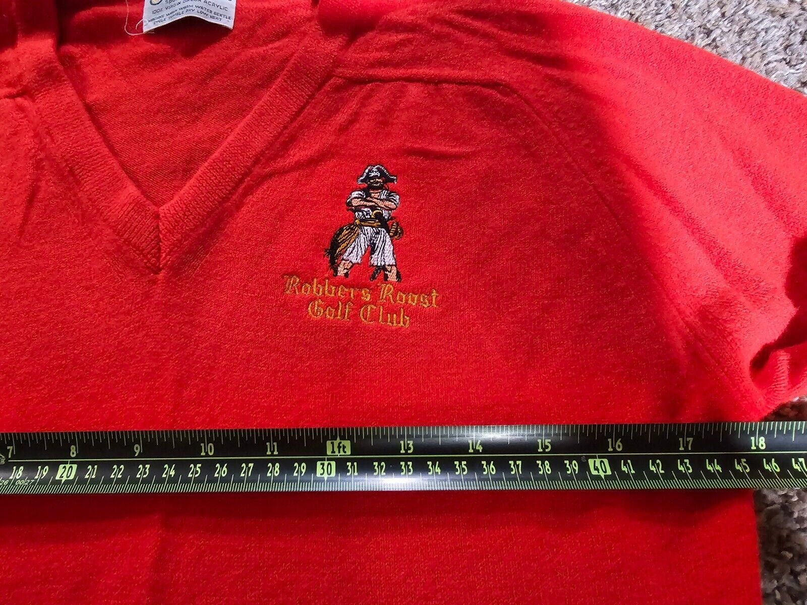 Etonic Etonic Golf-Abouts Robbers Roost Golf Club Sweater M V-Neck Size US M / EU 48-50 / 2 - 6 Thumbnail