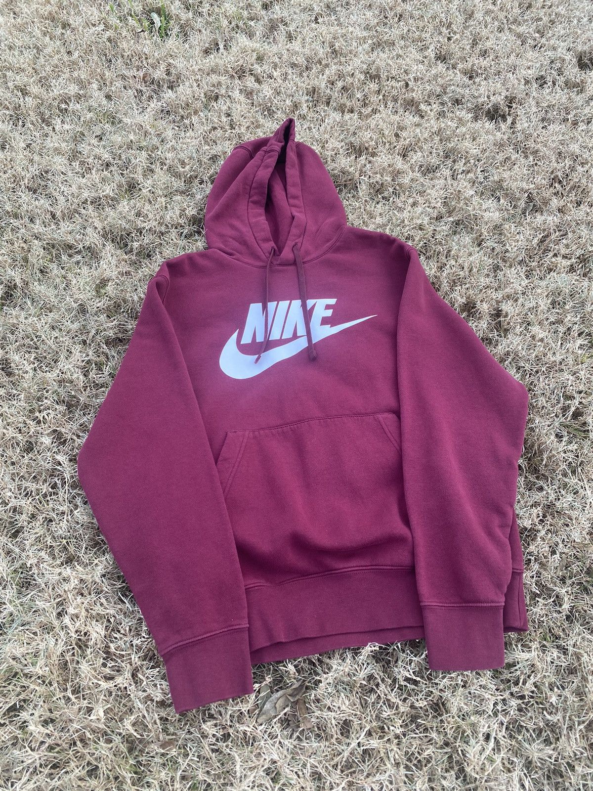 Nike Maroon Nike hoodie Size US S / EU 44-46 / 1 - 1 Thumbnail