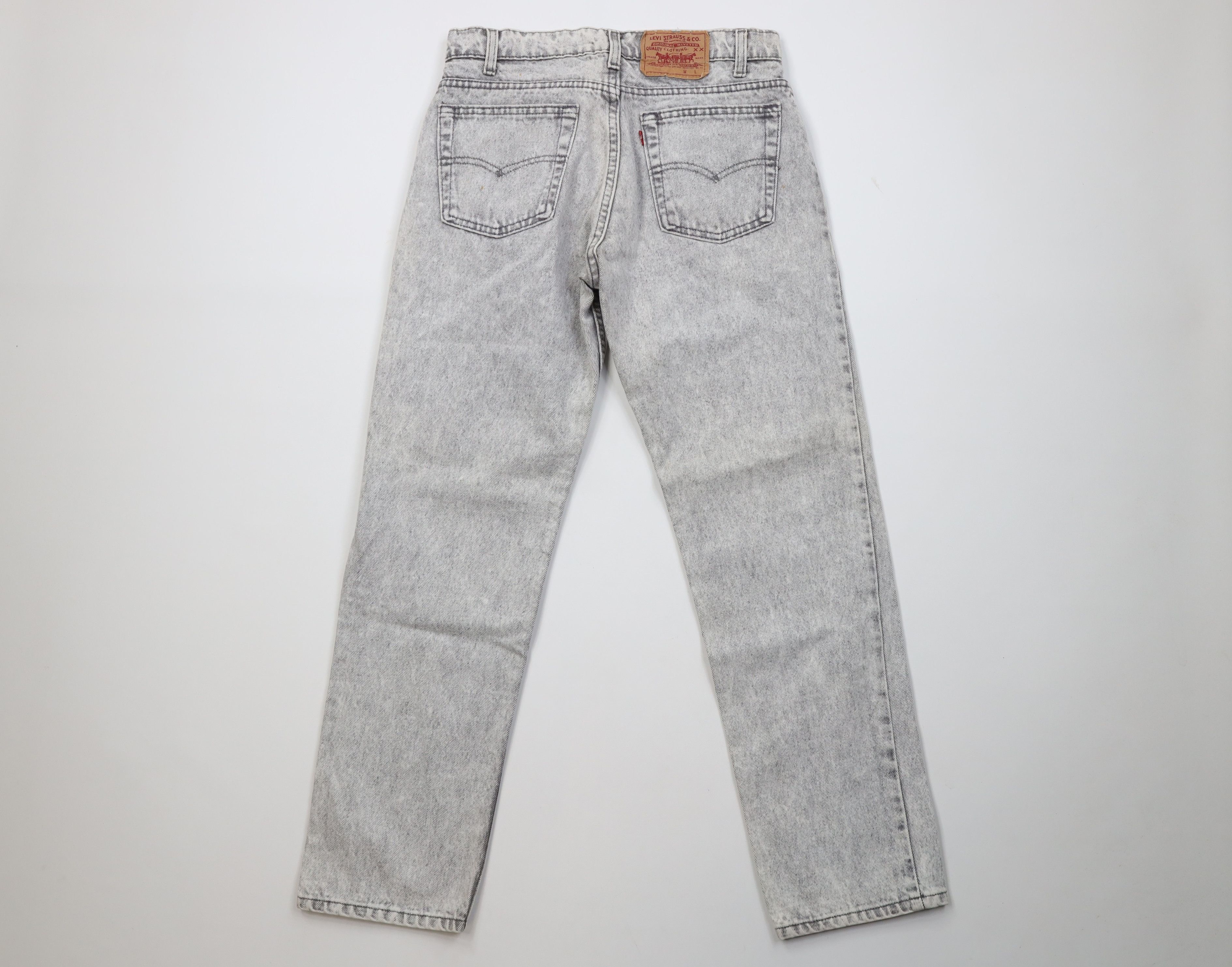 Levi's Vintage 80s Levis 506xx Wash Straight Leg Jeans Gray USA Size US 32 / EU 48 - 11 Thumbnail