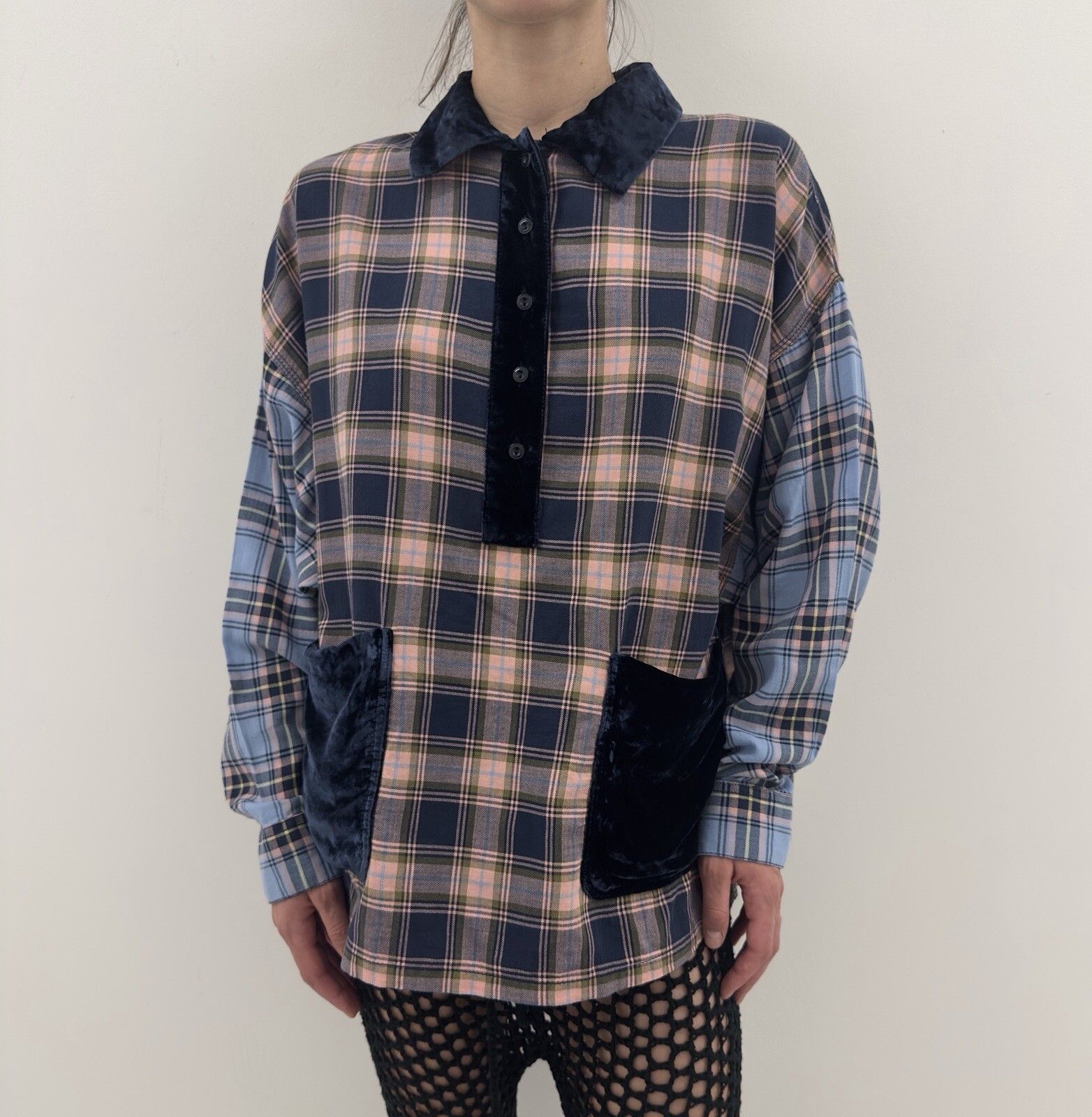 Acne Studios Acne Studios Bla Konst Plaid Relaxed Fit Shirt Oversized Size XS / US 0-2 / IT 36-38 - 8 Thumbnail