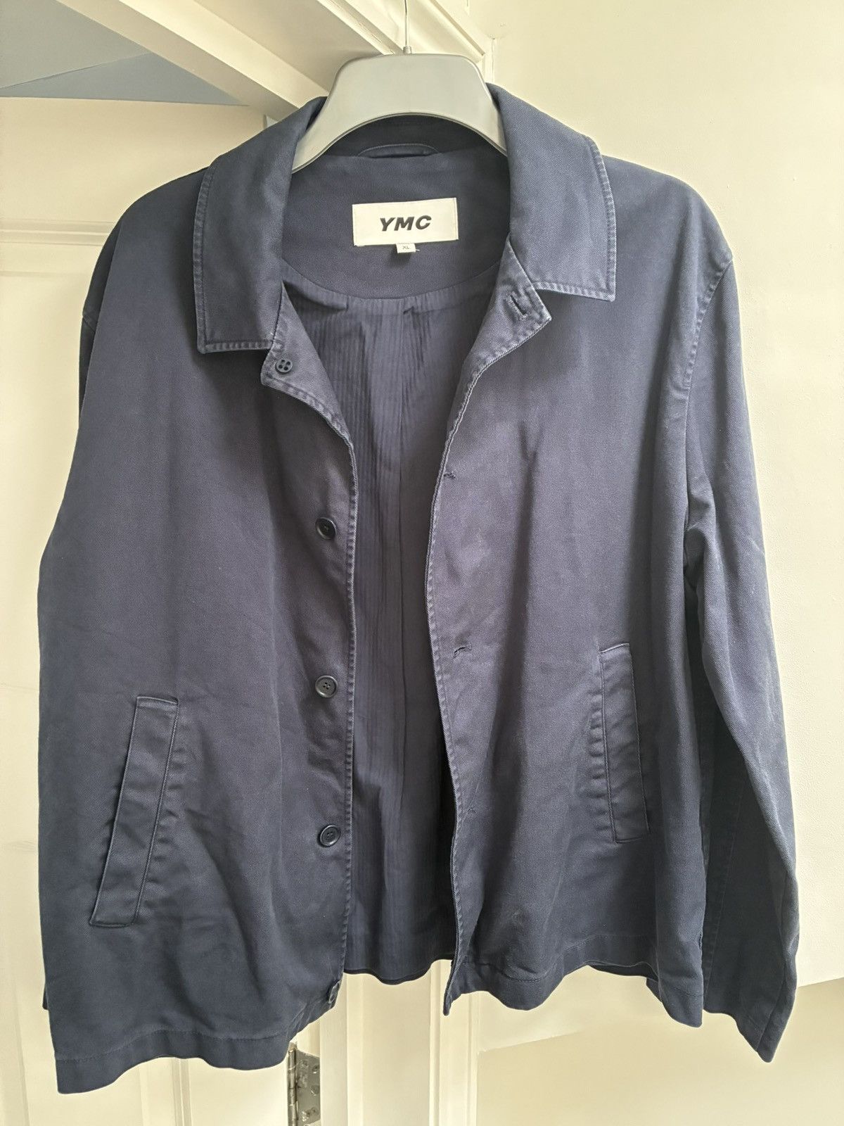 YMC YMC Groundhog Cotton Twill Jacket Navy XL Size US S / EU 44-46 / 1 - 5 Thumbnail
