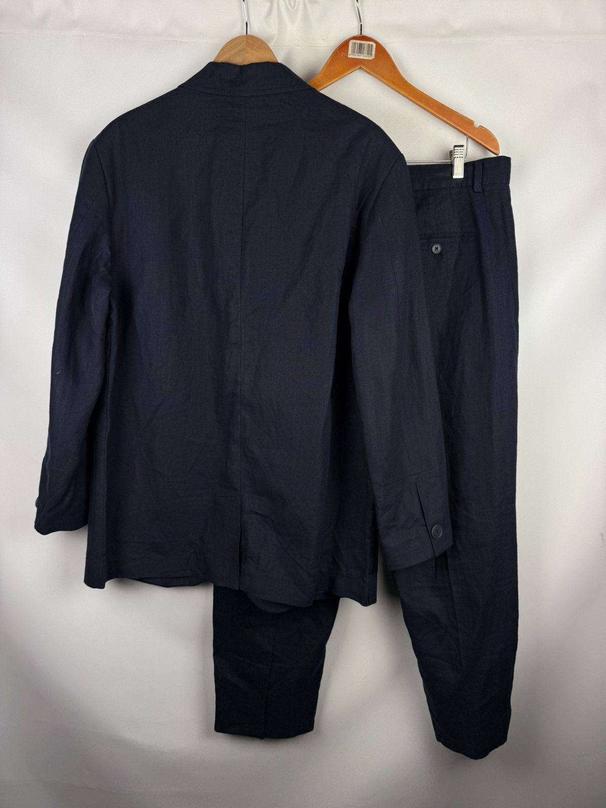 Wax London Wax London Men’s Linen 2 Piece Suit Blazer Jacket Pants Size 42R - 2 Thumbnail