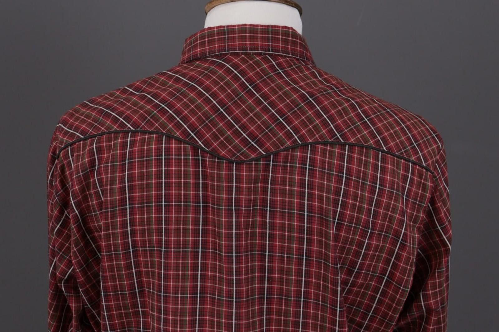 Wrangler Vintage Wrangler Multi Check Pockets Overshirt Shirt Size XL Size US XL / EU 56 / 4 - 8 Thumbnail