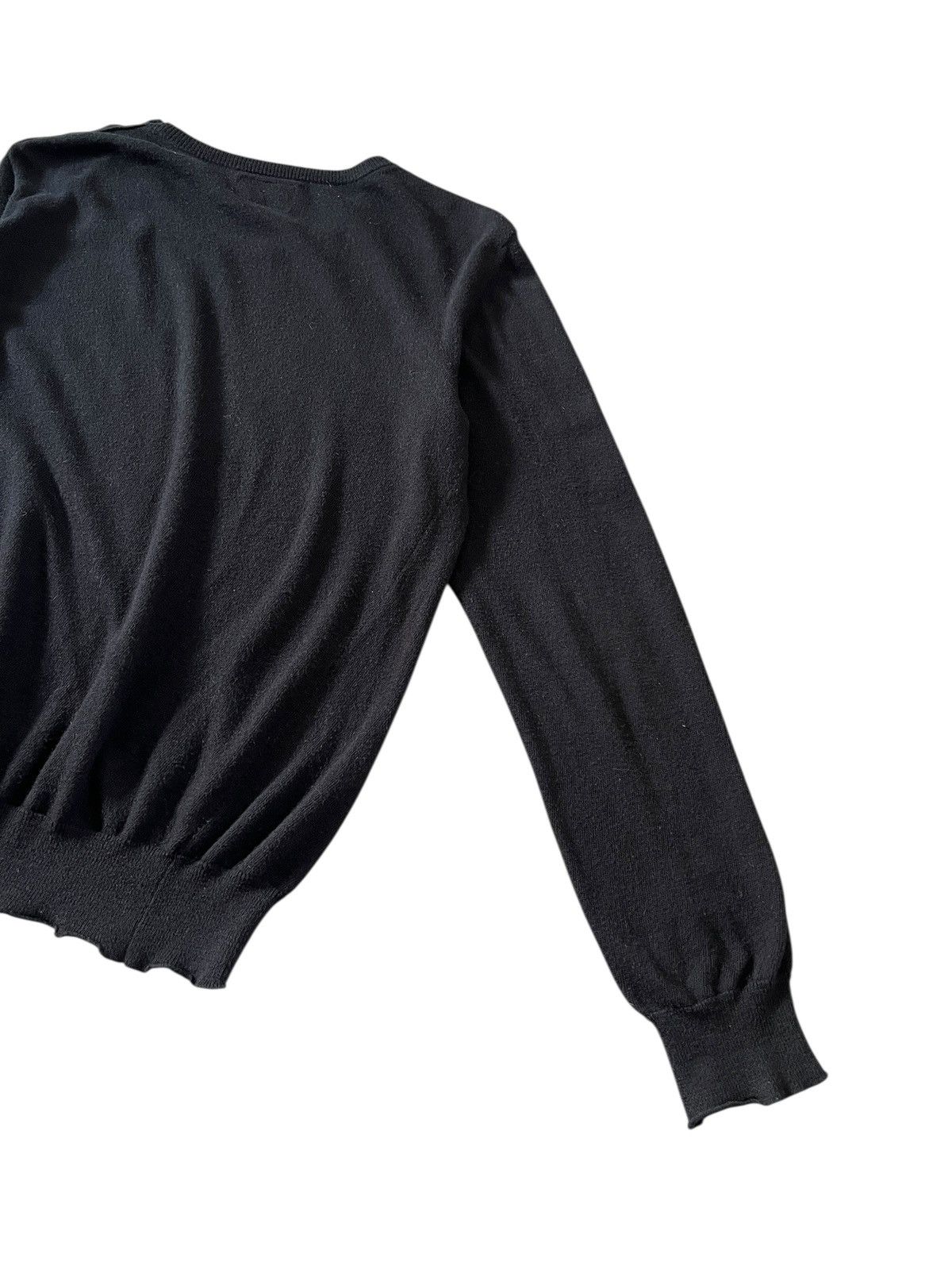 Number (N)ine 2000s Number (N)ine Off Shoulder Button Alpaca Knit Sweater Size US M / EU 48-50 / 2 - 9 Thumbnail