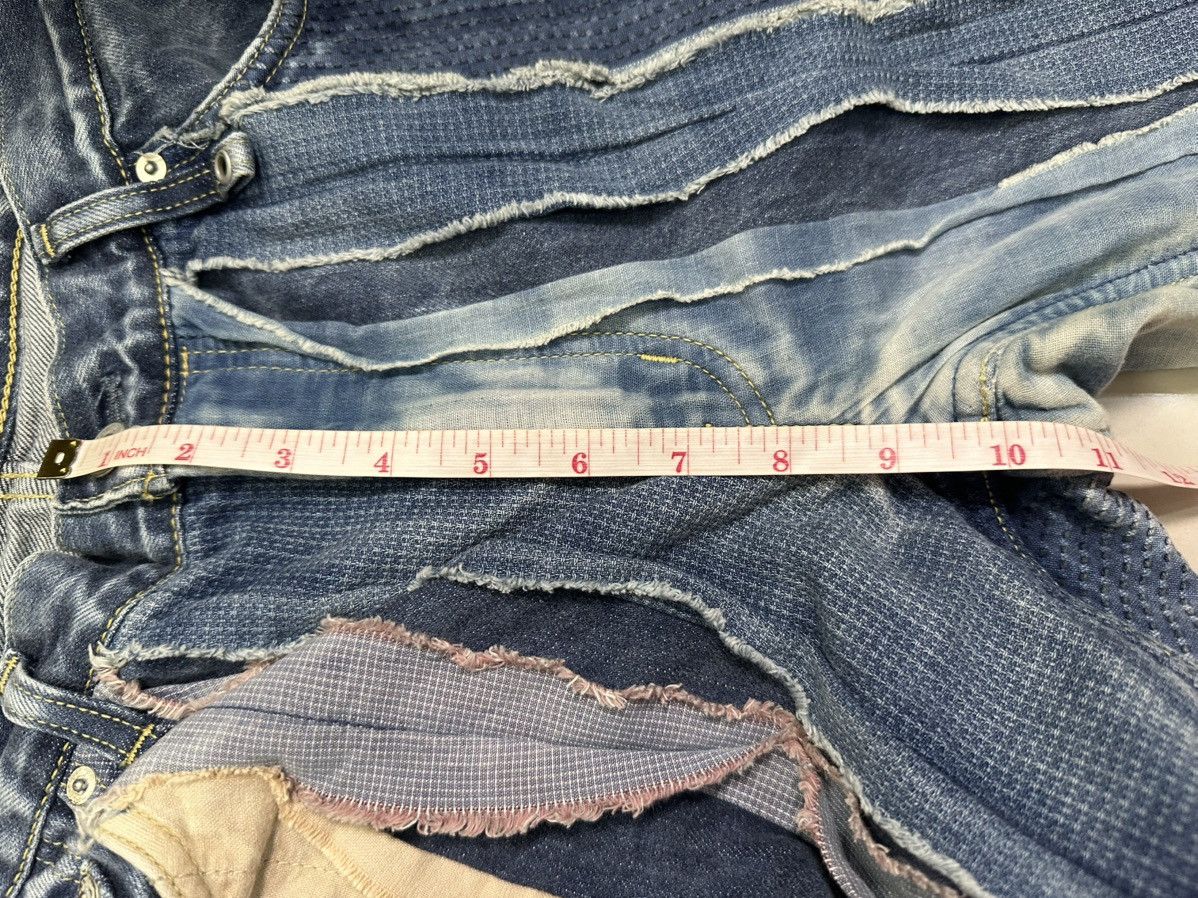 FDMTL FDMTL | Strip Patch Slimfit Selvedge Jeans Size US 35 - 12 Thumbnail