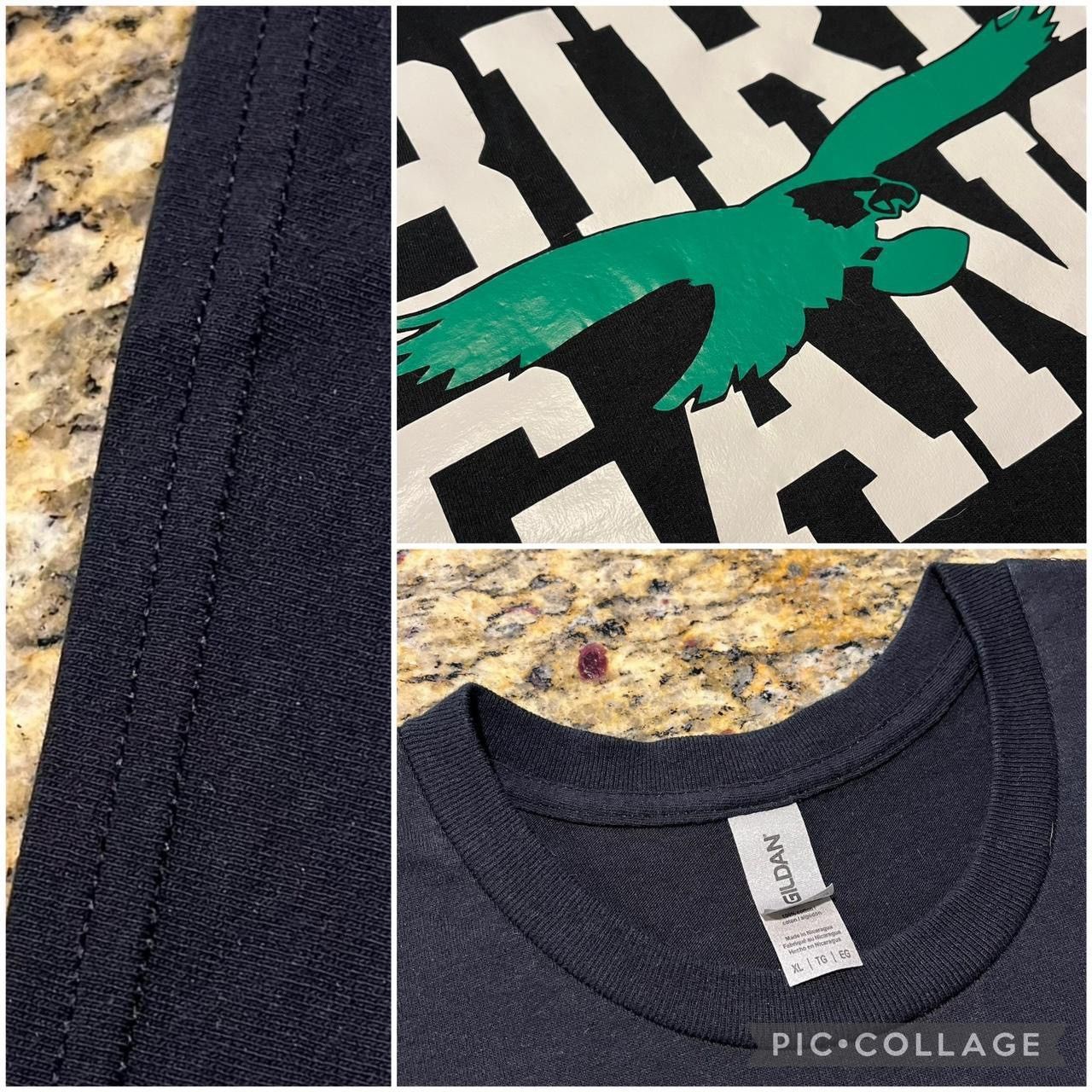 Gildan × NFL Gildan NFL Philadelphia Eagles Bird Gang Football Tshirt Size US XL / EU 56 / 4 - 3 Thumbnail