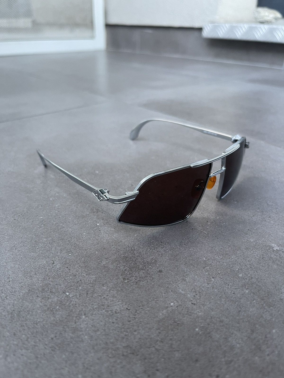 Han Kjobenhavn !DS! SS23 Han Kjobenhavn Demo High Silver Brown Sunglasses Size ONE SIZE - 10 Thumbnail