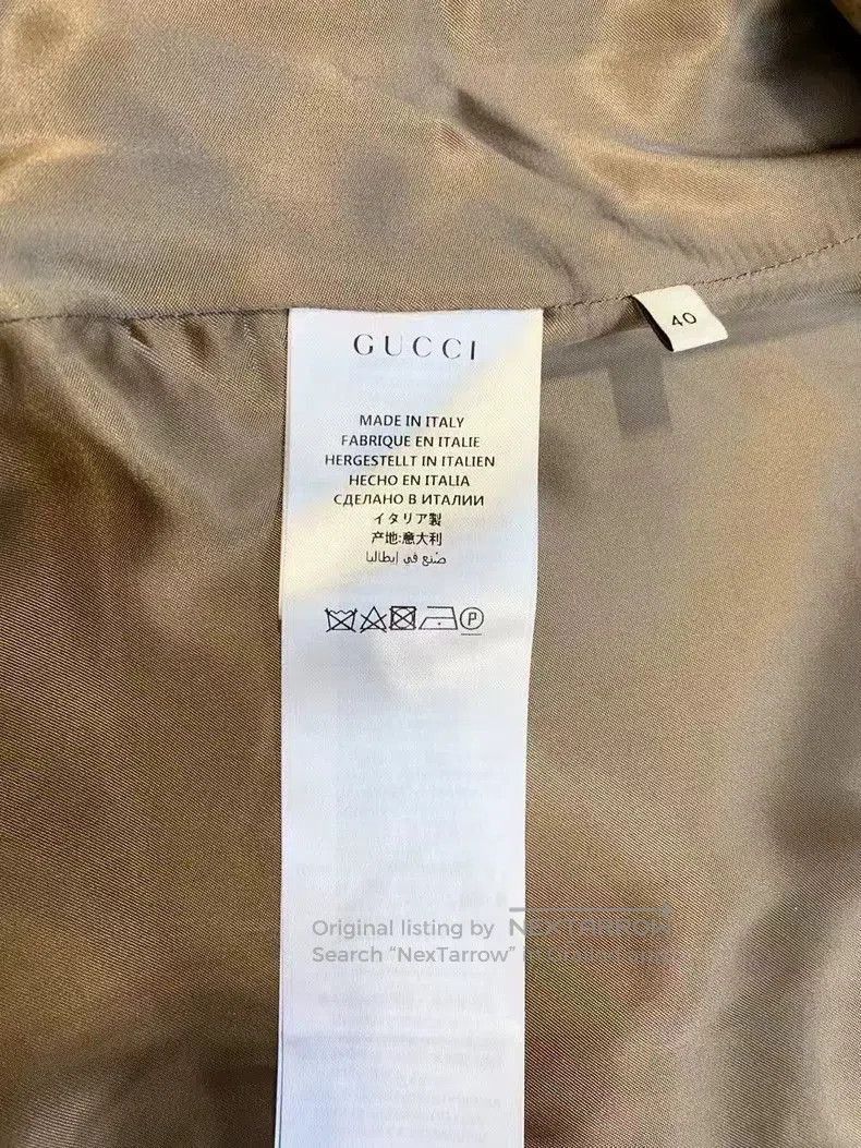 Gucci Gucci Embroidered Wool Long Coat- Size US L / EU 52-54 / 3 - 8 Thumbnail