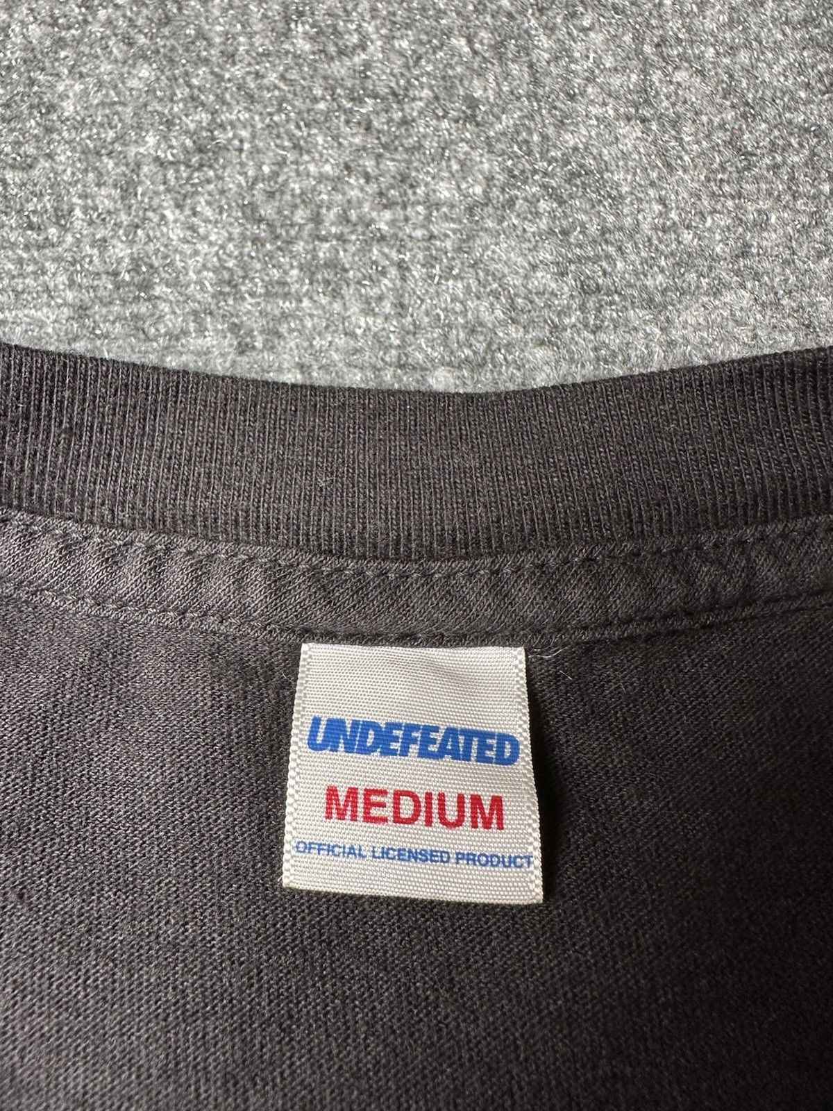 Undefeated Mens T-Shirt Undefeated Motorsports Black White USA, Size M Size US M / EU 48-50 / 2 - 5 Thumbnail
