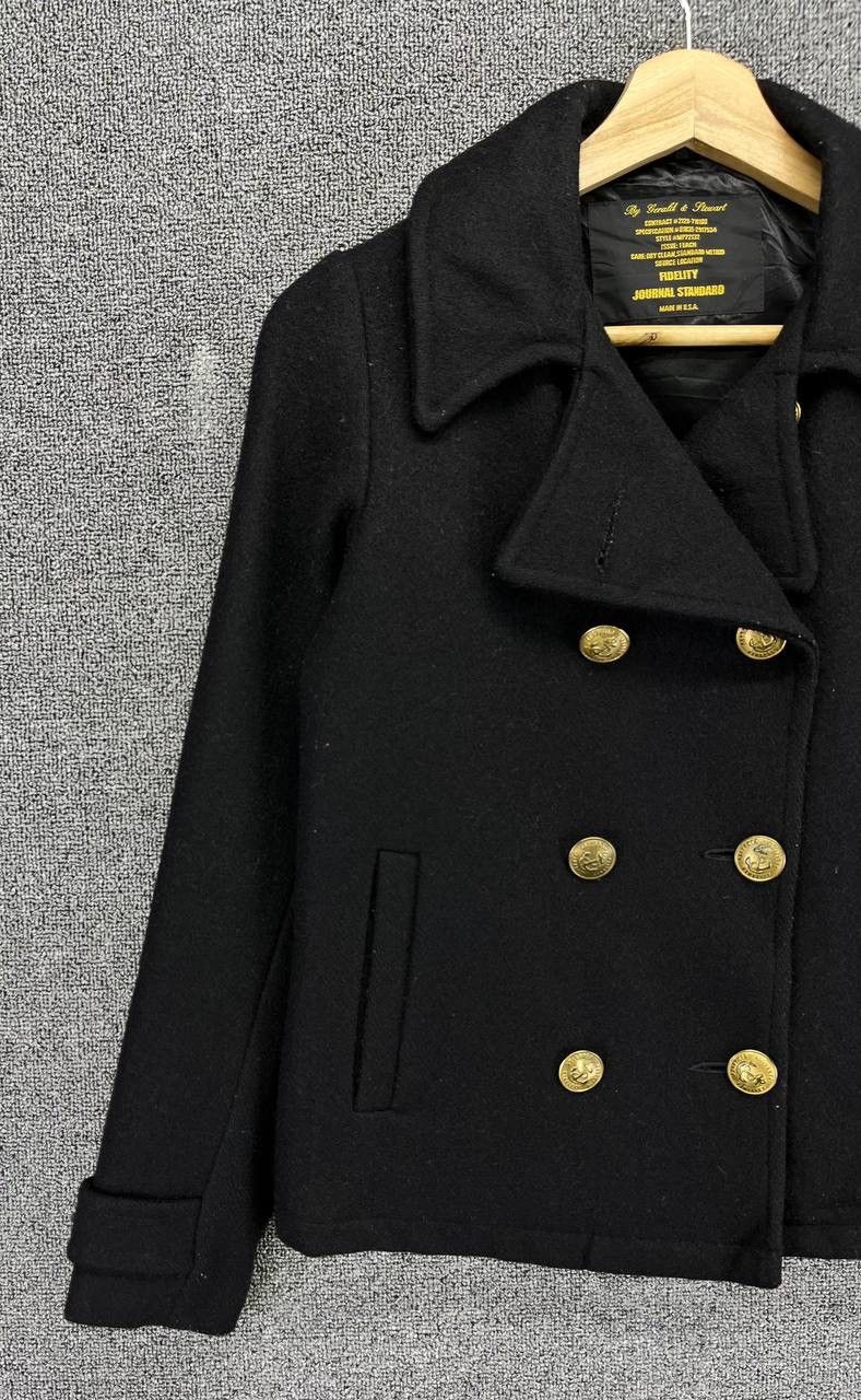 Fidelity Vintage Fidelity X Journal Standard Black Wool Jacket Size S / US 4 / IT 40 - 3 Thumbnail