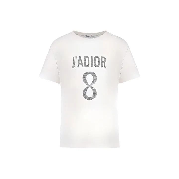 Dior Dior SS22 J'Adior Logo Print Short Sleeve T-Shirt 0079-2507 Size M / US 6-8 / IT 42-44 - 1 Thumbnail