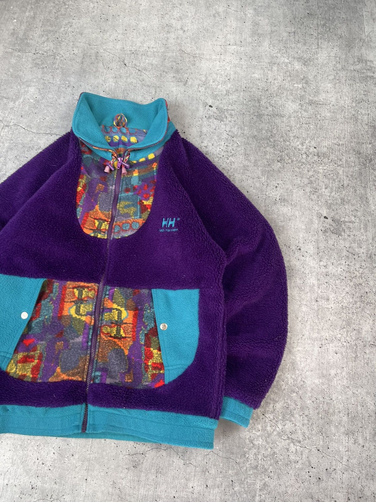 Helly Hansen Helly Hansen Vintage Ski Fleece Half Zip Size US L / EU 52-54 / 3 - 3 Thumbnail
