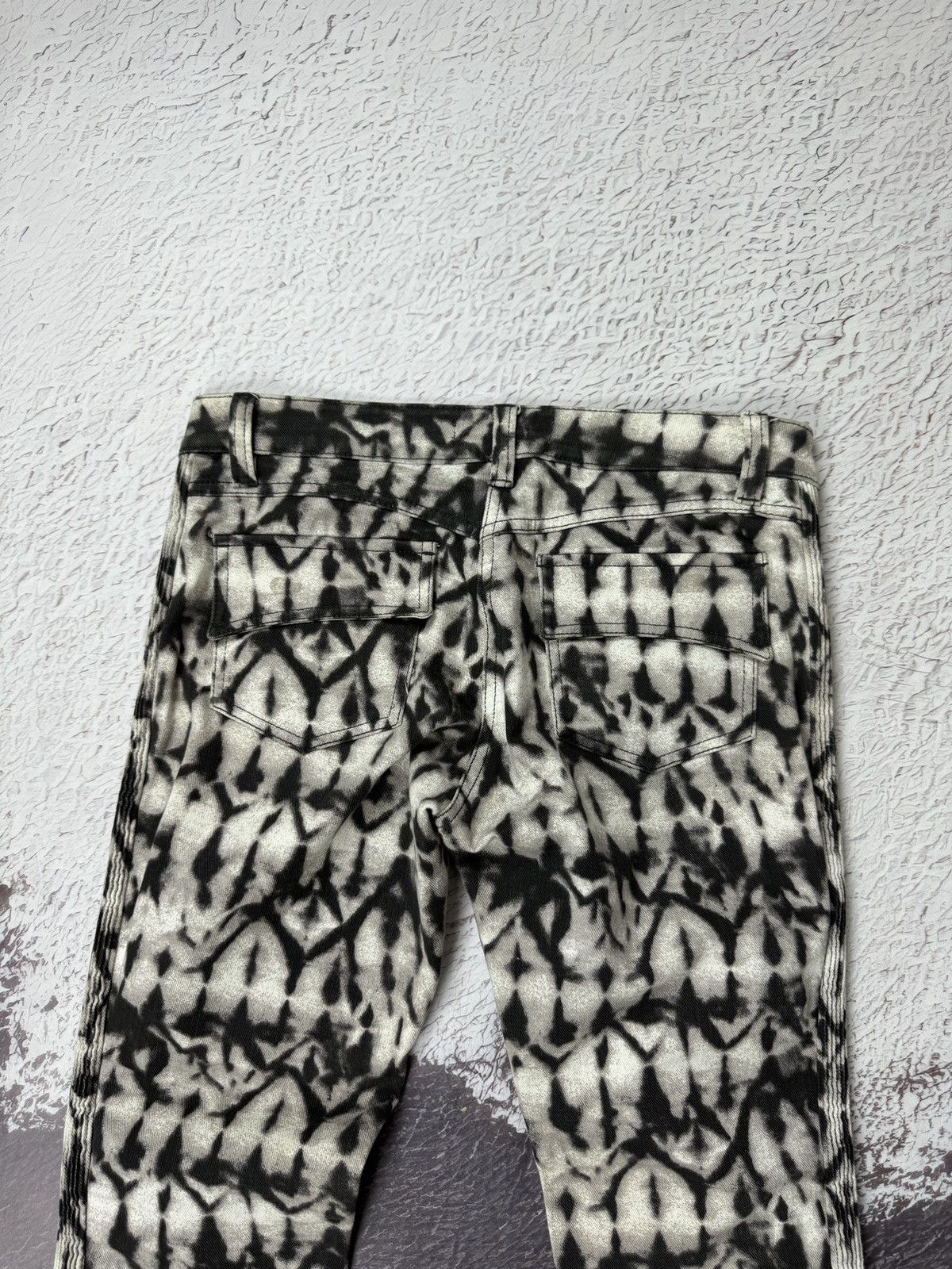 H&M Isabel Marant Pour H&M Jeans Biker Moto Pants Skinny Size 30" / US 8 / IT 44 - 15 Thumbnail