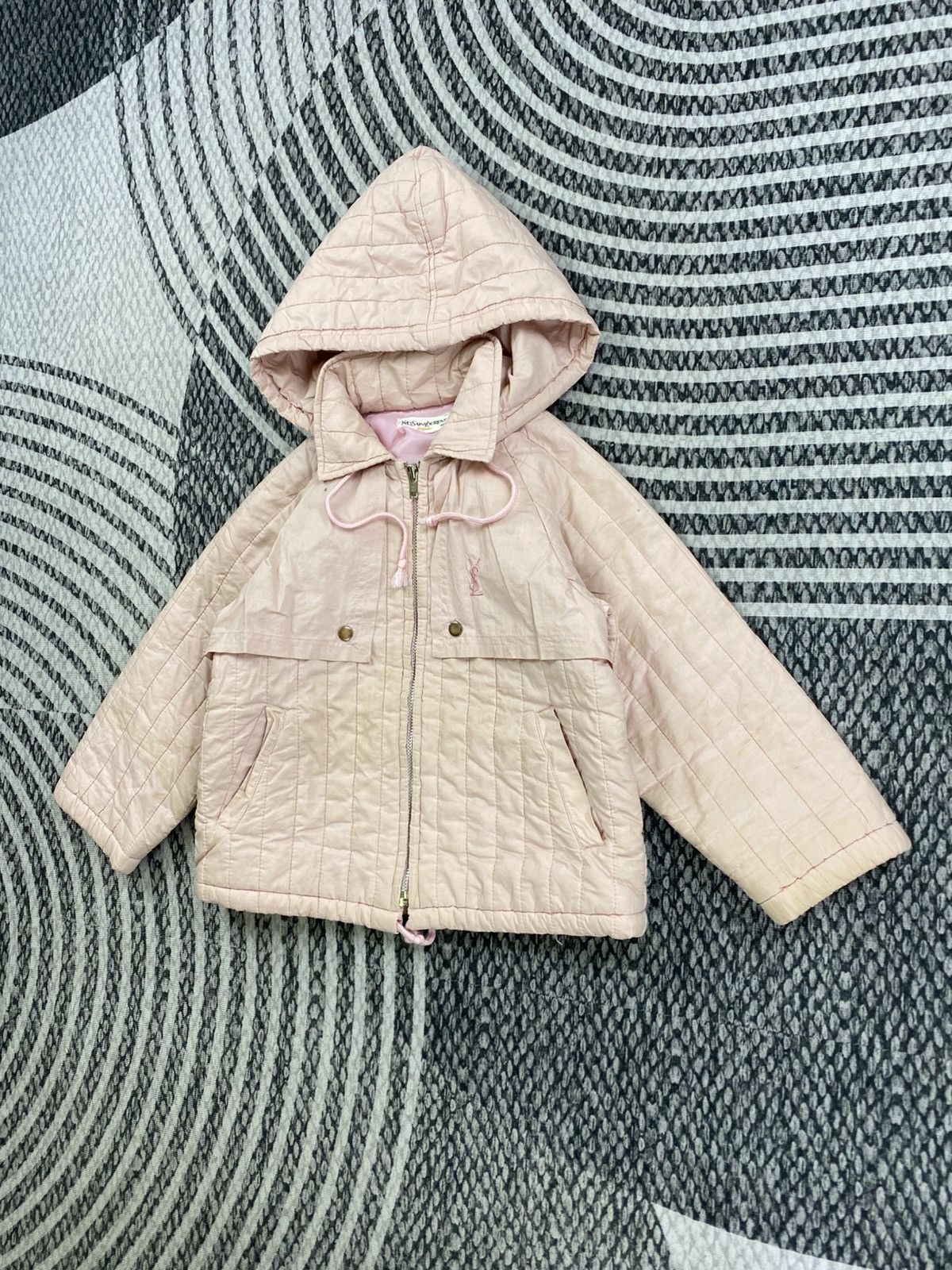 Yves Saint Laurent Vintage YvesSaintLaurent Quilted Jacket For Kids Size XXS / US 00 / IT 34 - 4 Thumbnail