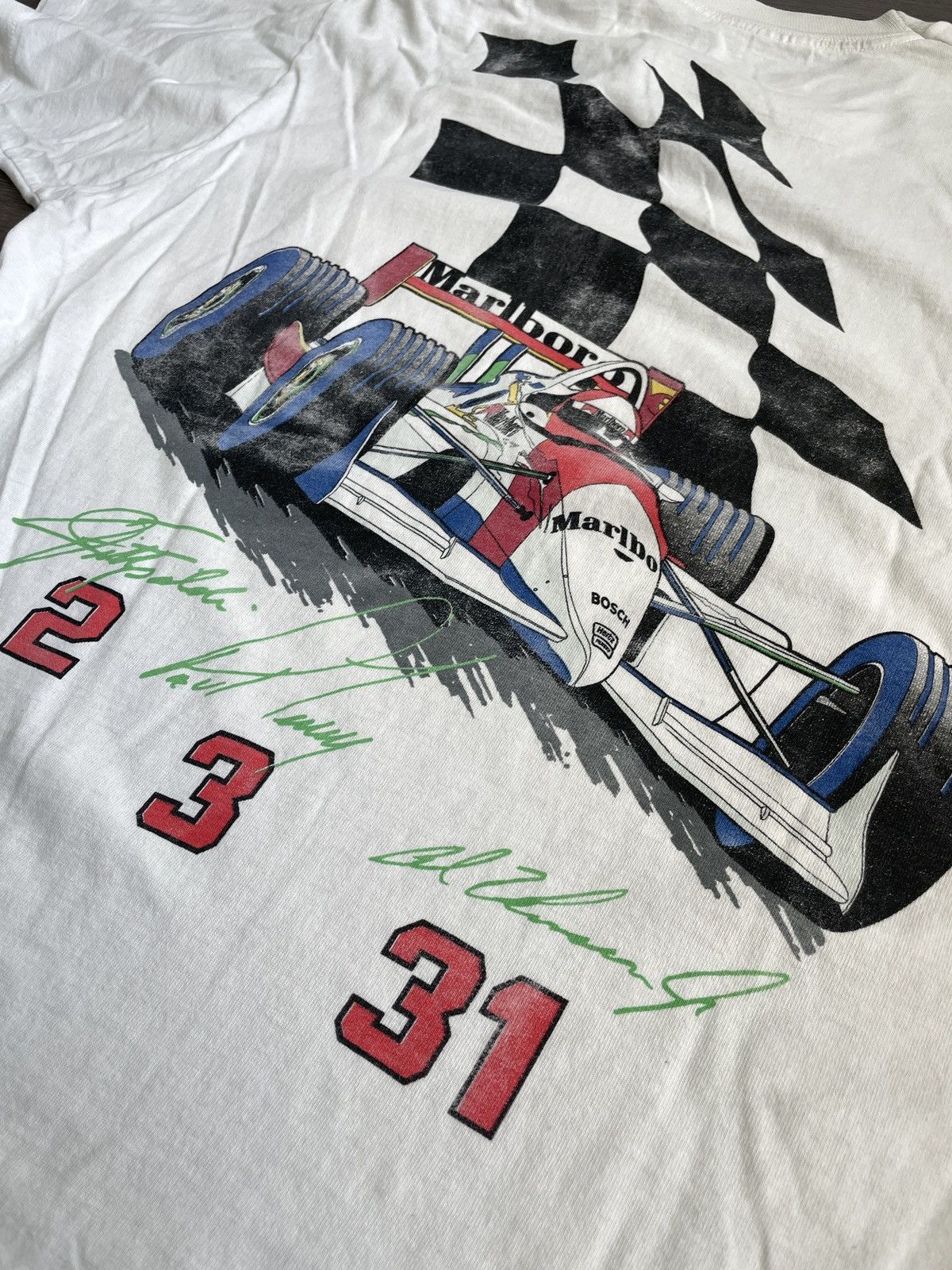 Fruit Of The Loom × Marlboro × Vintage Vintage Marlboro Racing “Grand Prix 94” T-Shirt (Sz. XL) Size US XL / EU 56 / 4 - 2 Thumbnail
