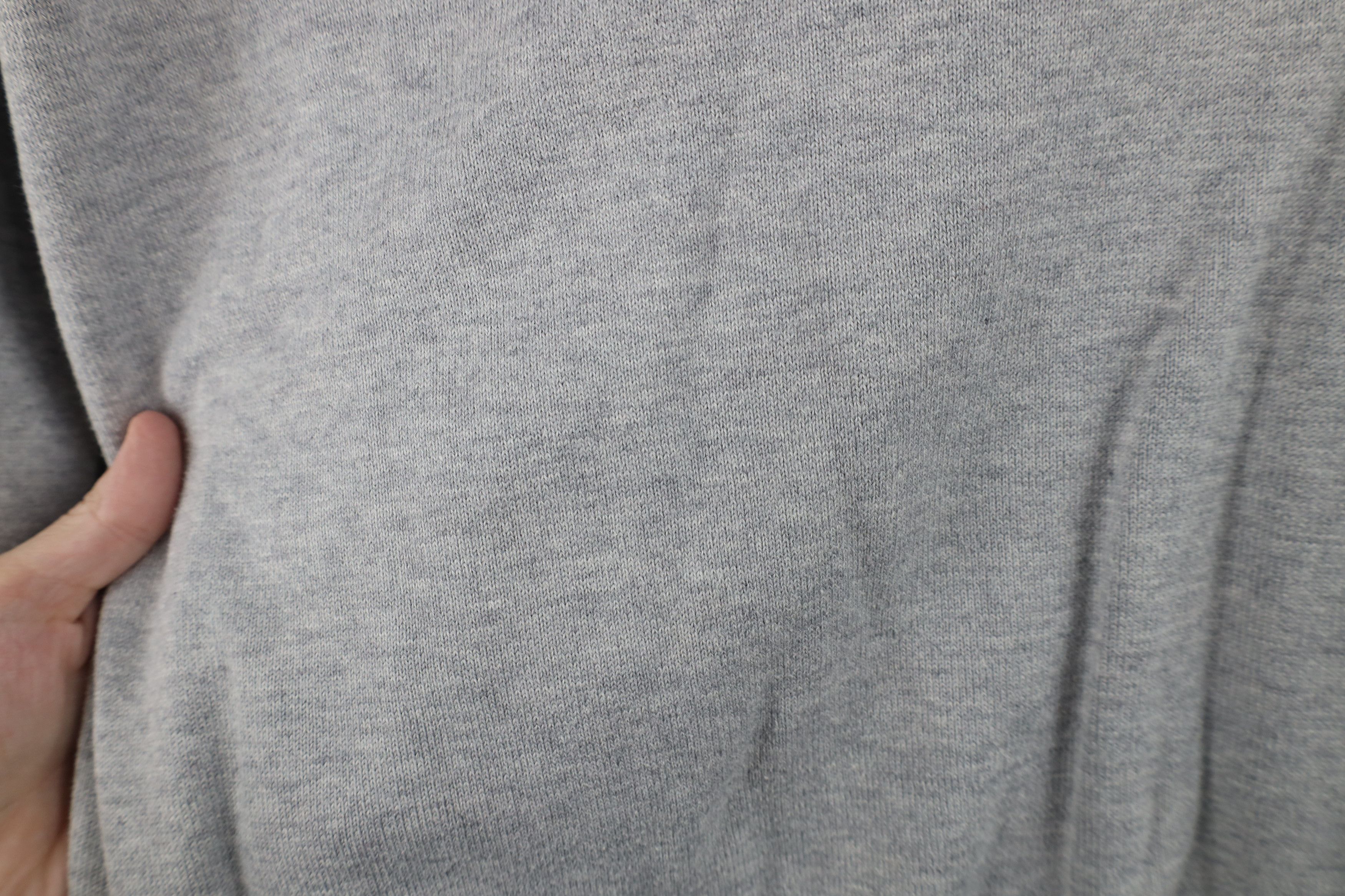 Vineyard Vines Vineyard Vines Logo Cotton Ribbed Knit Half Zip Sweater Gray Size US M / EU 48-50 / 2 - 10 Thumbnail