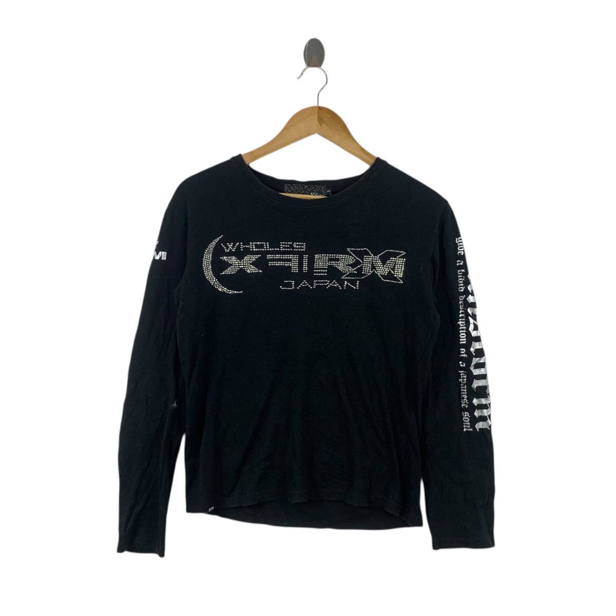 Other XFRM JAPAN NEIGHBORHOOD Gang Bang Rhinestone Tee Shirt Top Size S / US 4 / IT 40 - 3 Thumbnail
