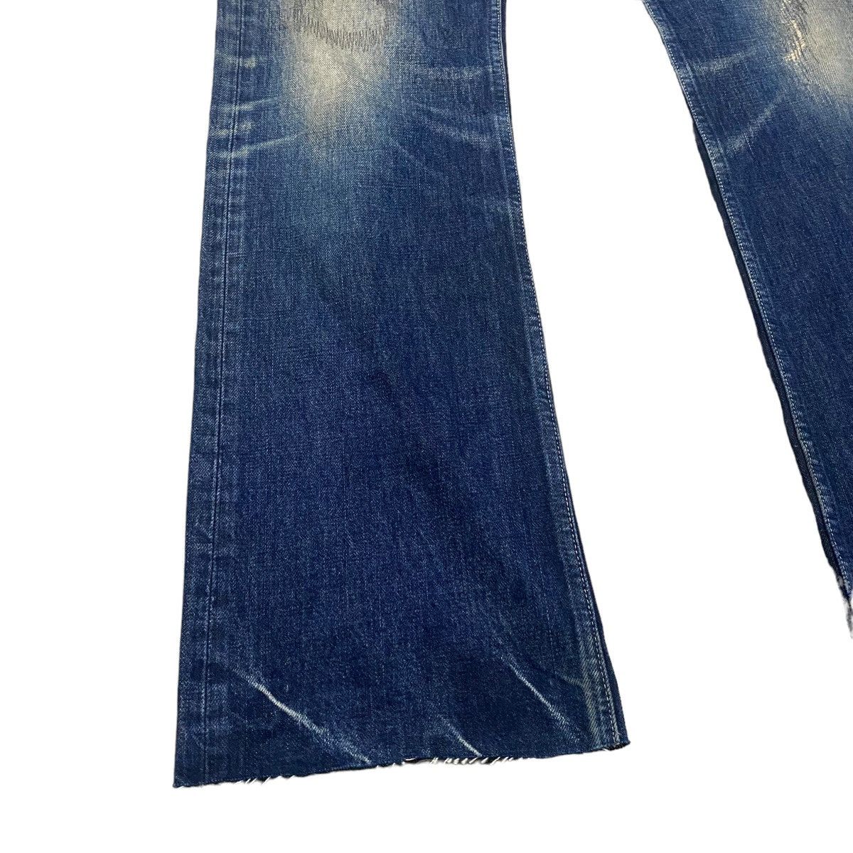 roarguns Roarguns Distressed Denim Flare Jeans Size US 34 / EU 50 - 10 Thumbnail