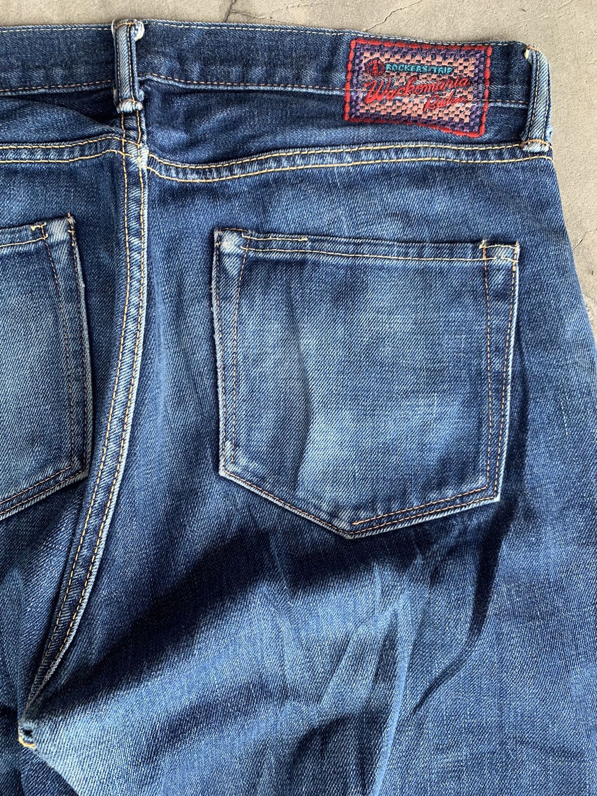 Wacko Maria Wacko Maria Guilty Parties Polka Dot Selvedge Denim Jeans. Size US 35 - 4 Thumbnail