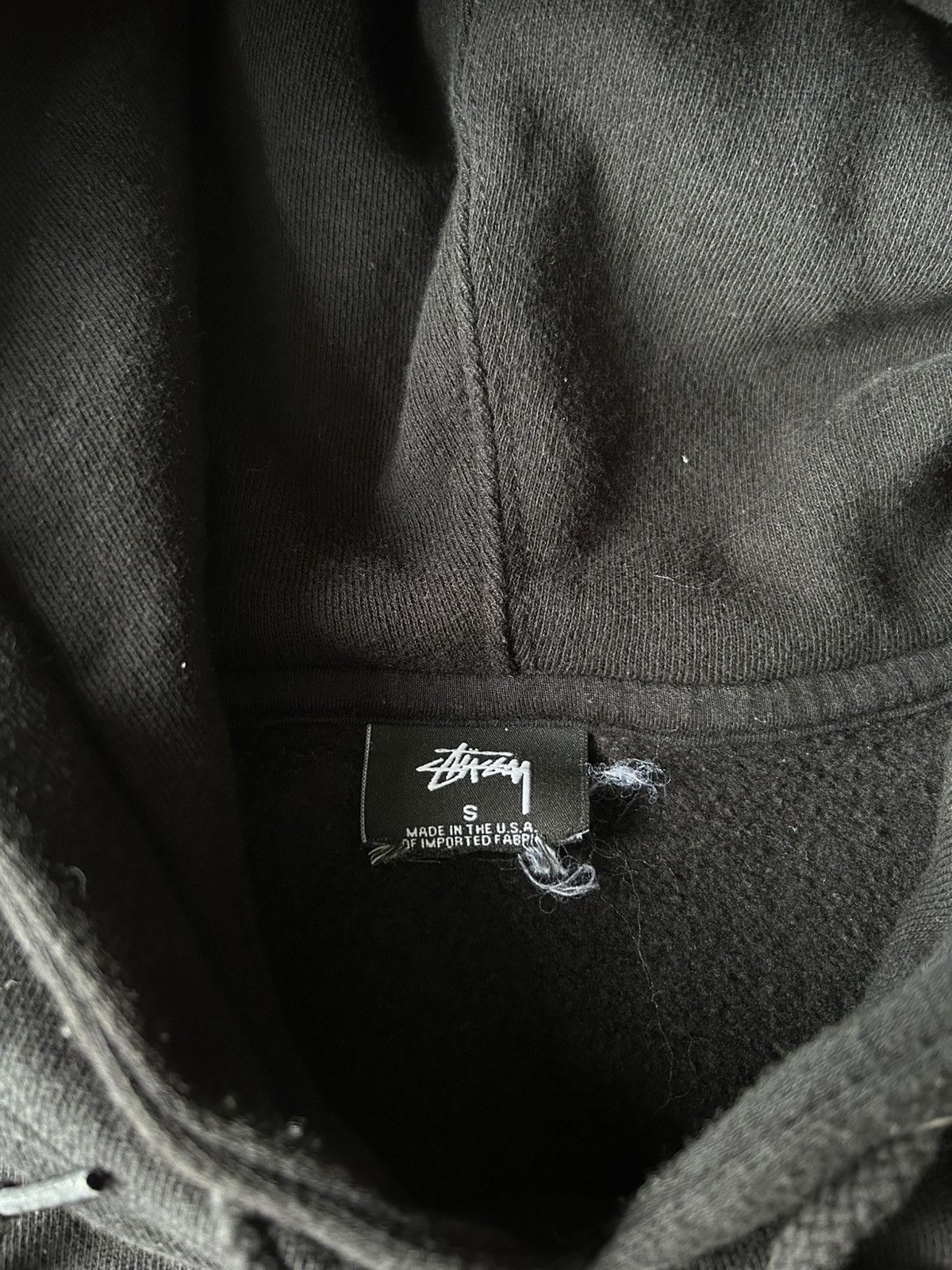Stussy Stussy Black Embroidered Hoodie Size US S / EU 44-46 / 1 - 4 Thumbnail