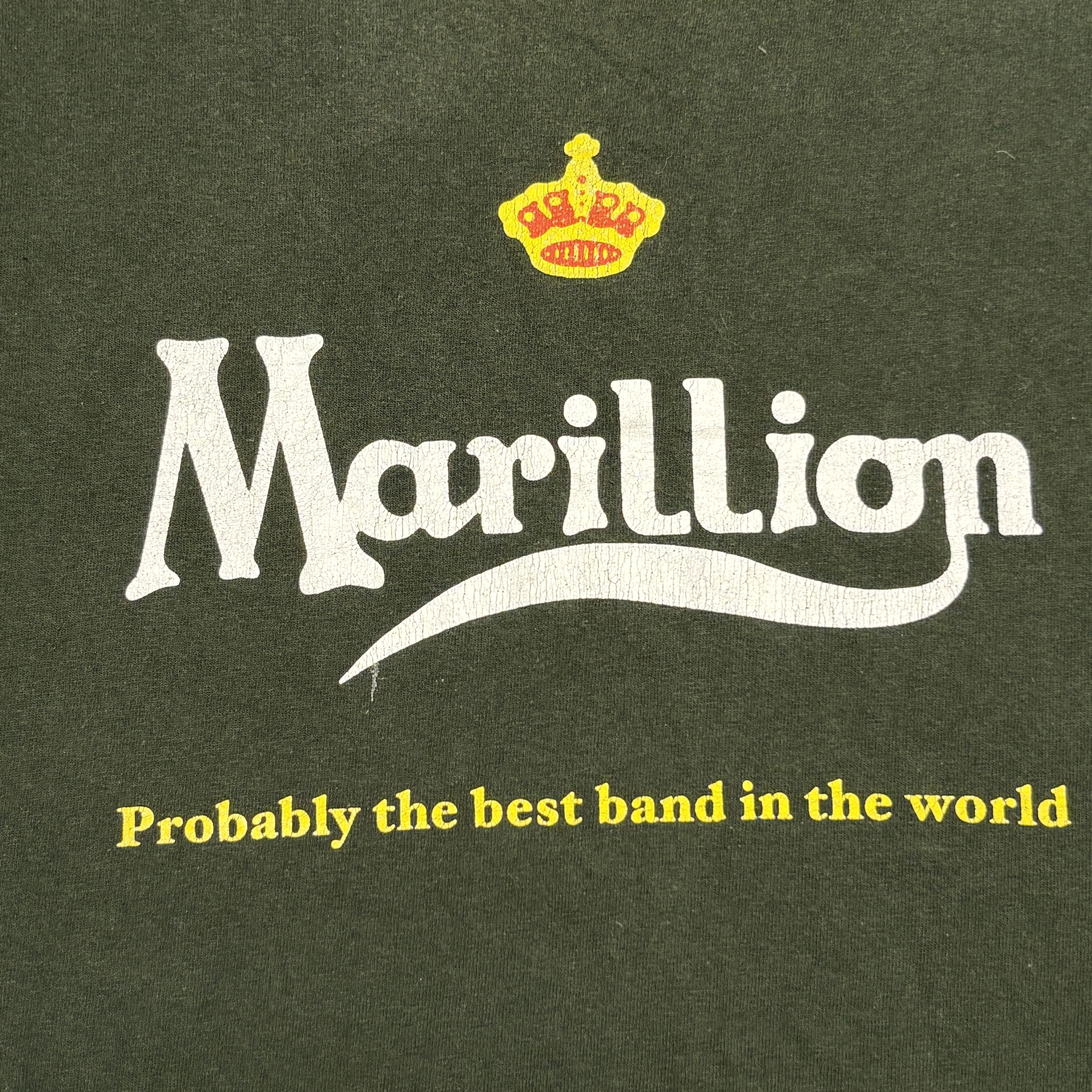 Band Tees Vintage Marillion Shirt Prog Rock Band Tee Rush Yes Size US XXL / EU 58 / 5 - 4 Thumbnail